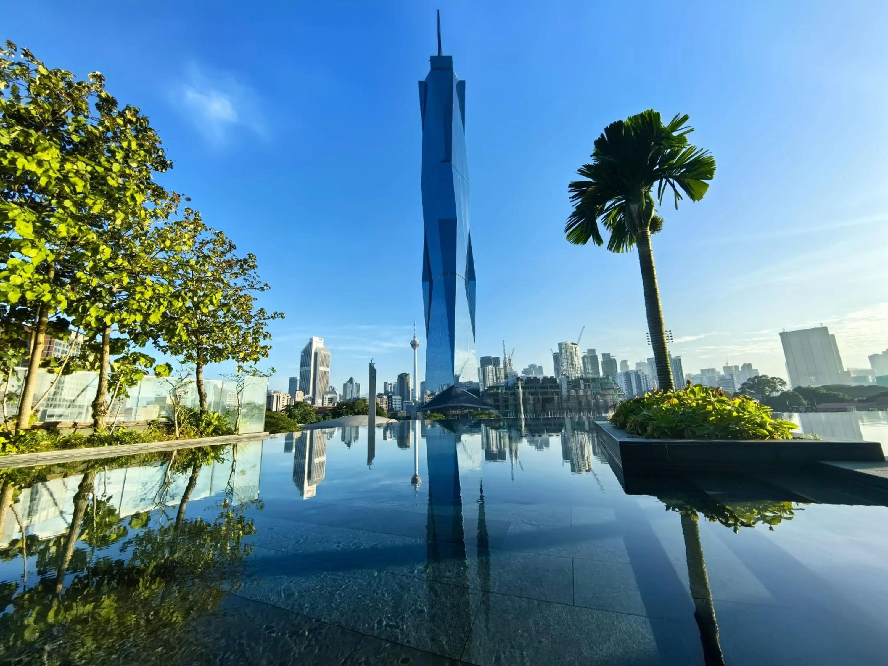 Swimming pool in Opus Residences Merdeka Tower KL