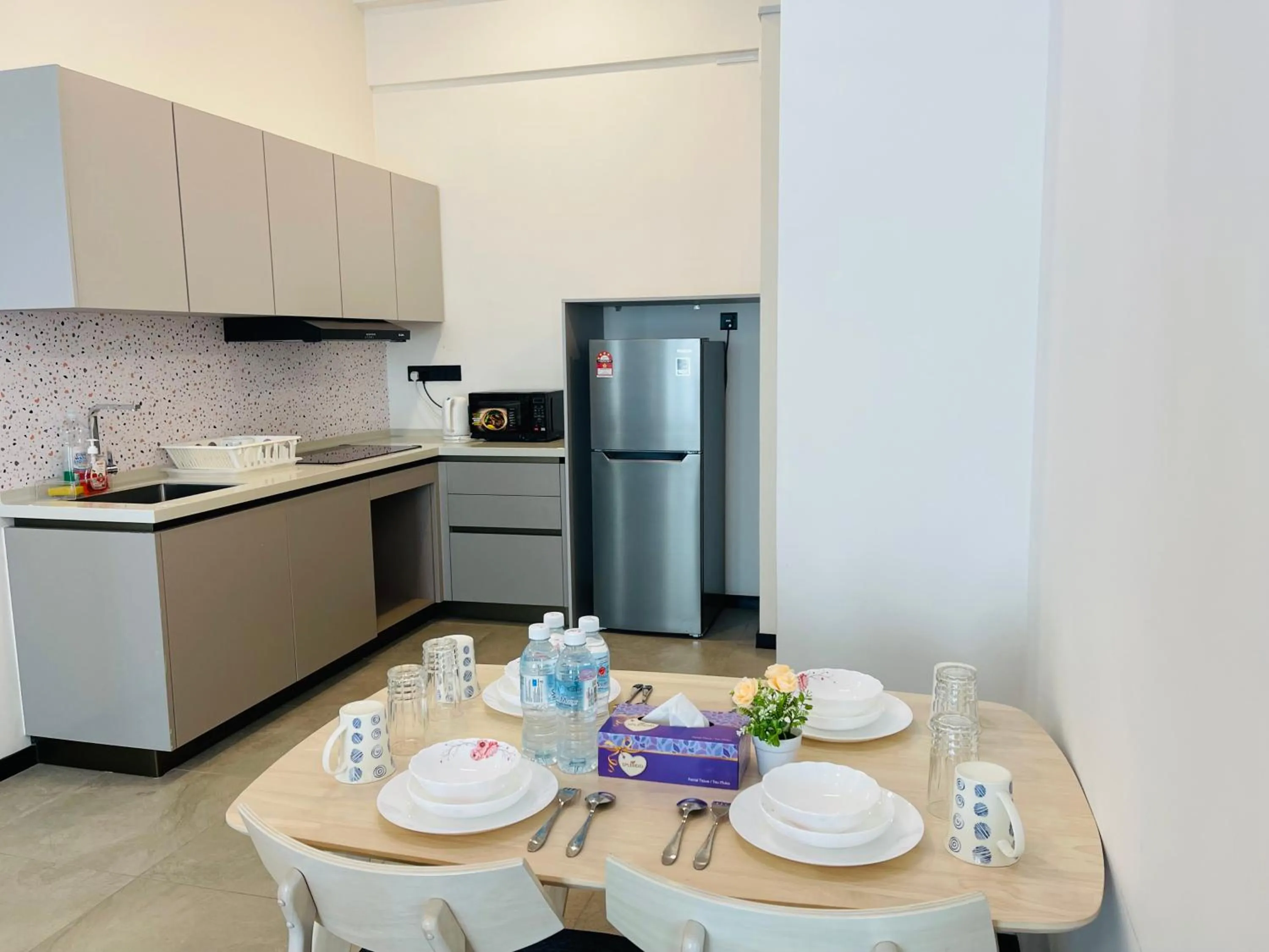 Kitchen or kitchenette in Opus Residences Merdeka Tower KL