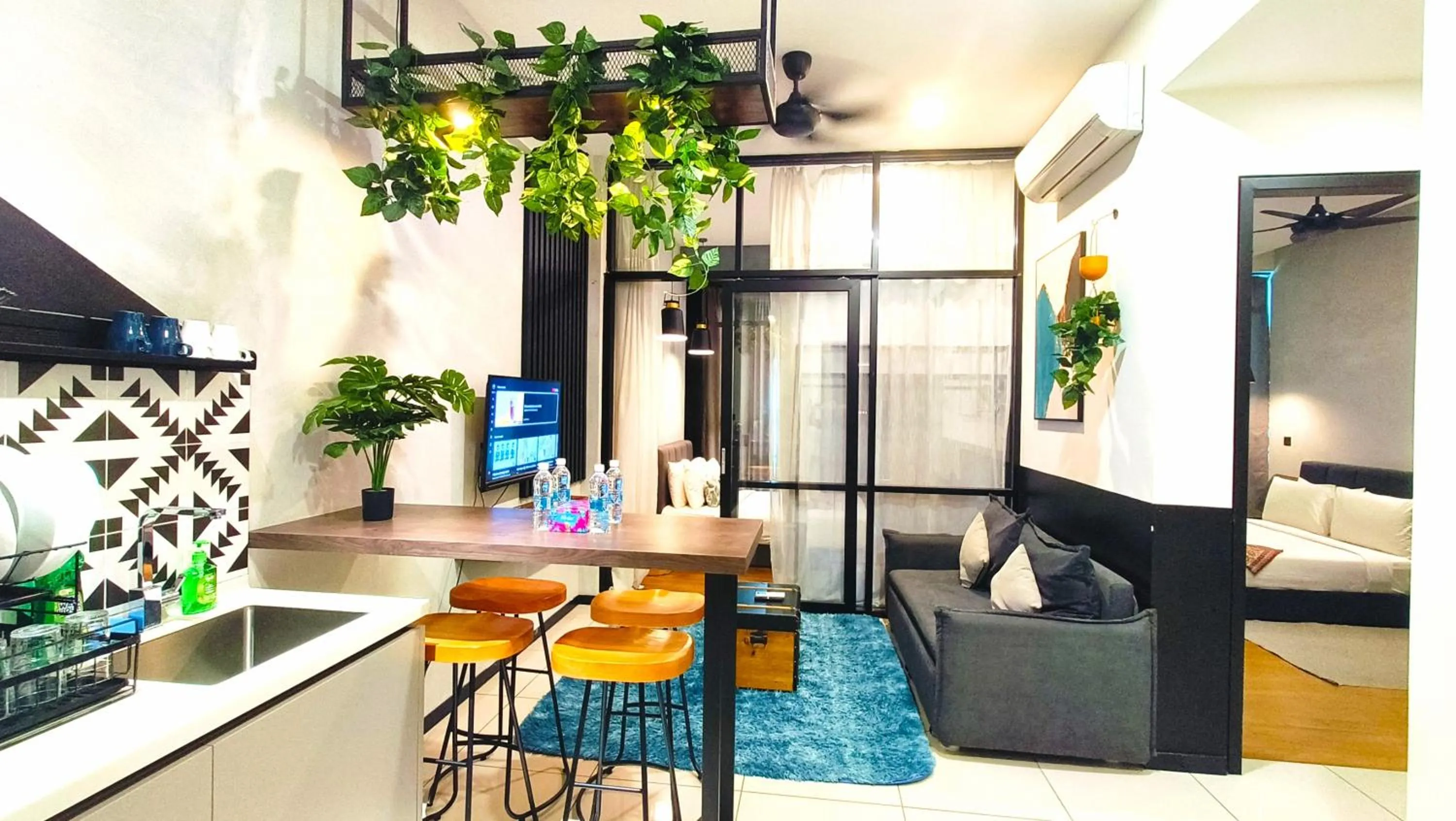 Kitchen or kitchenette in Opus Residences Merdeka Tower KL