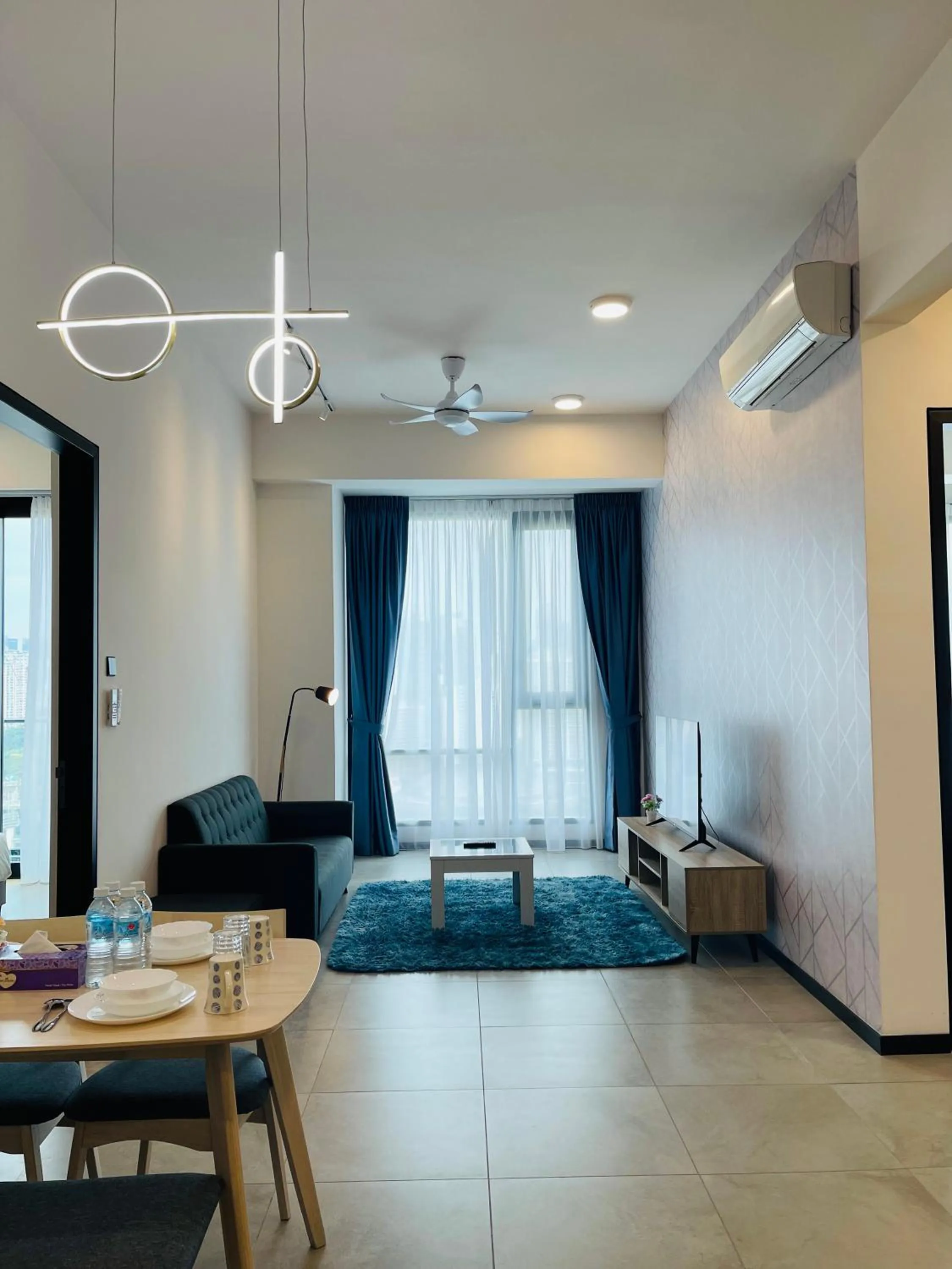 Living room in Opus Residences Merdeka Tower KL