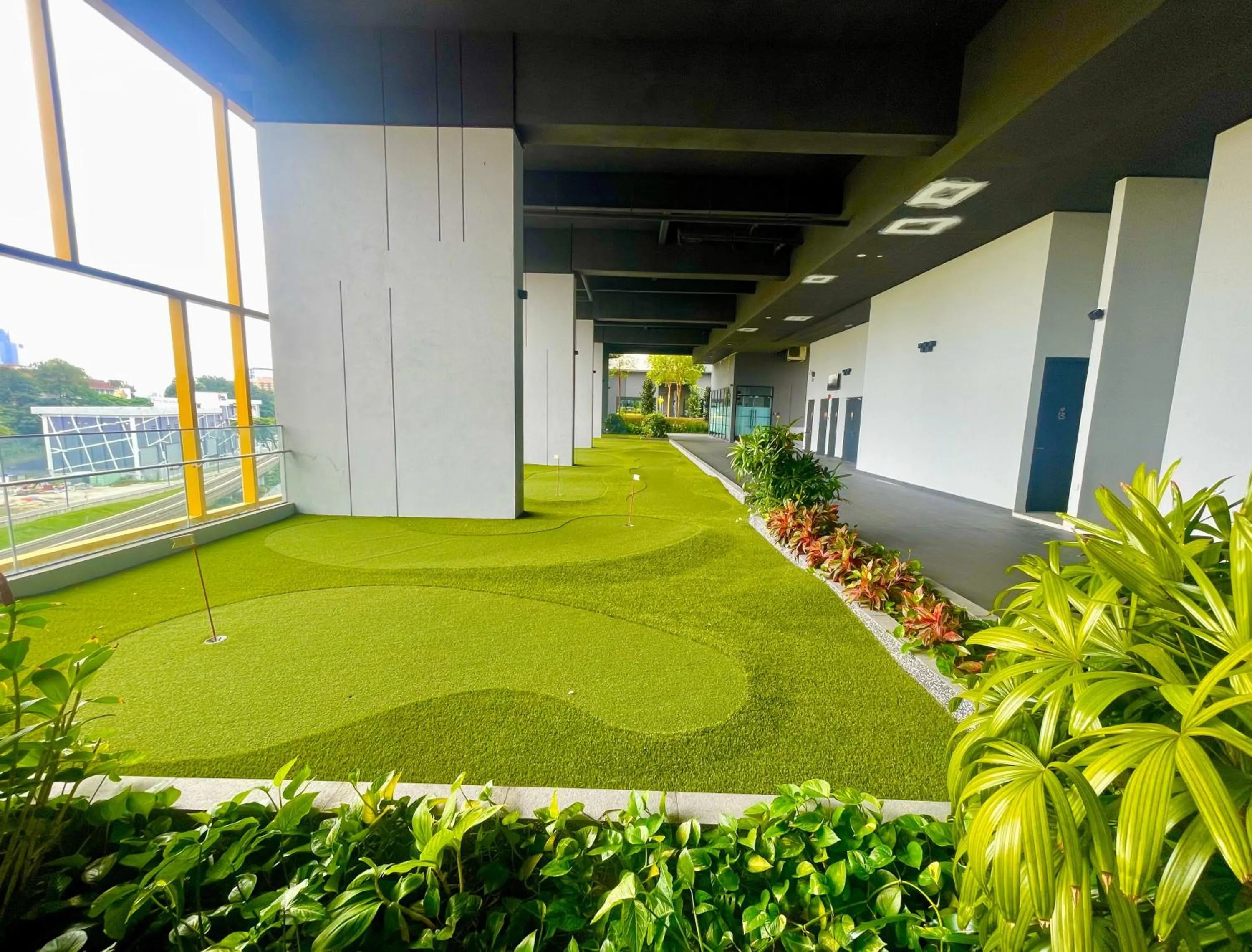 Minigolf in Opus Residences Merdeka Tower KL