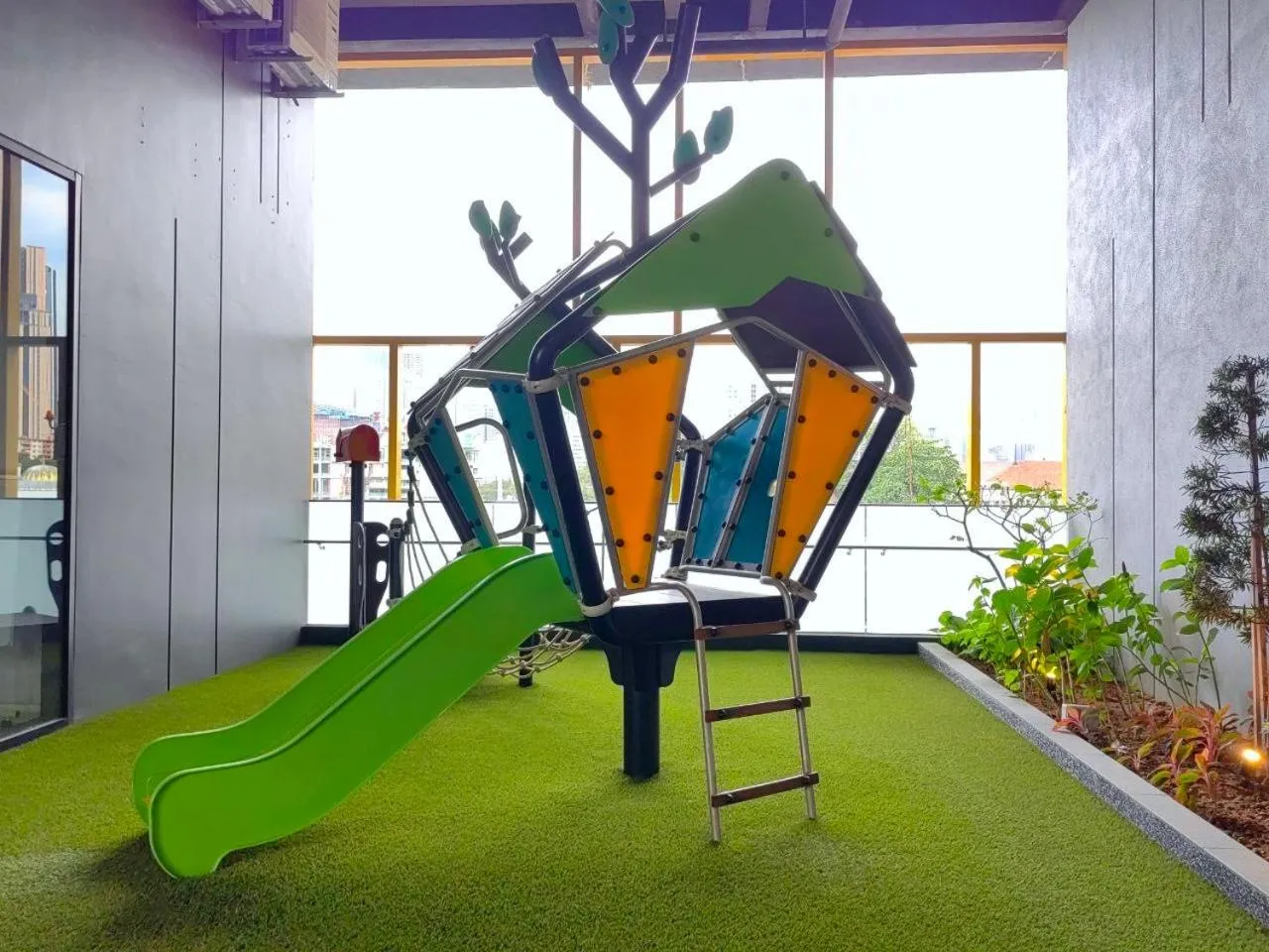 Children play ground in Opus Residences Merdeka Tower KL