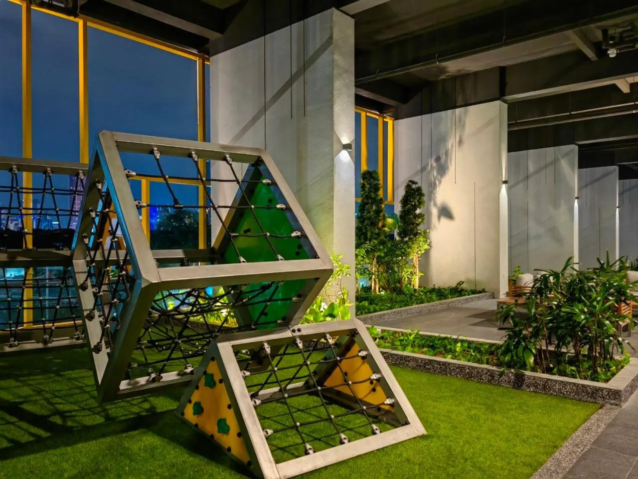Children play ground in Opus Residences Merdeka Tower KL