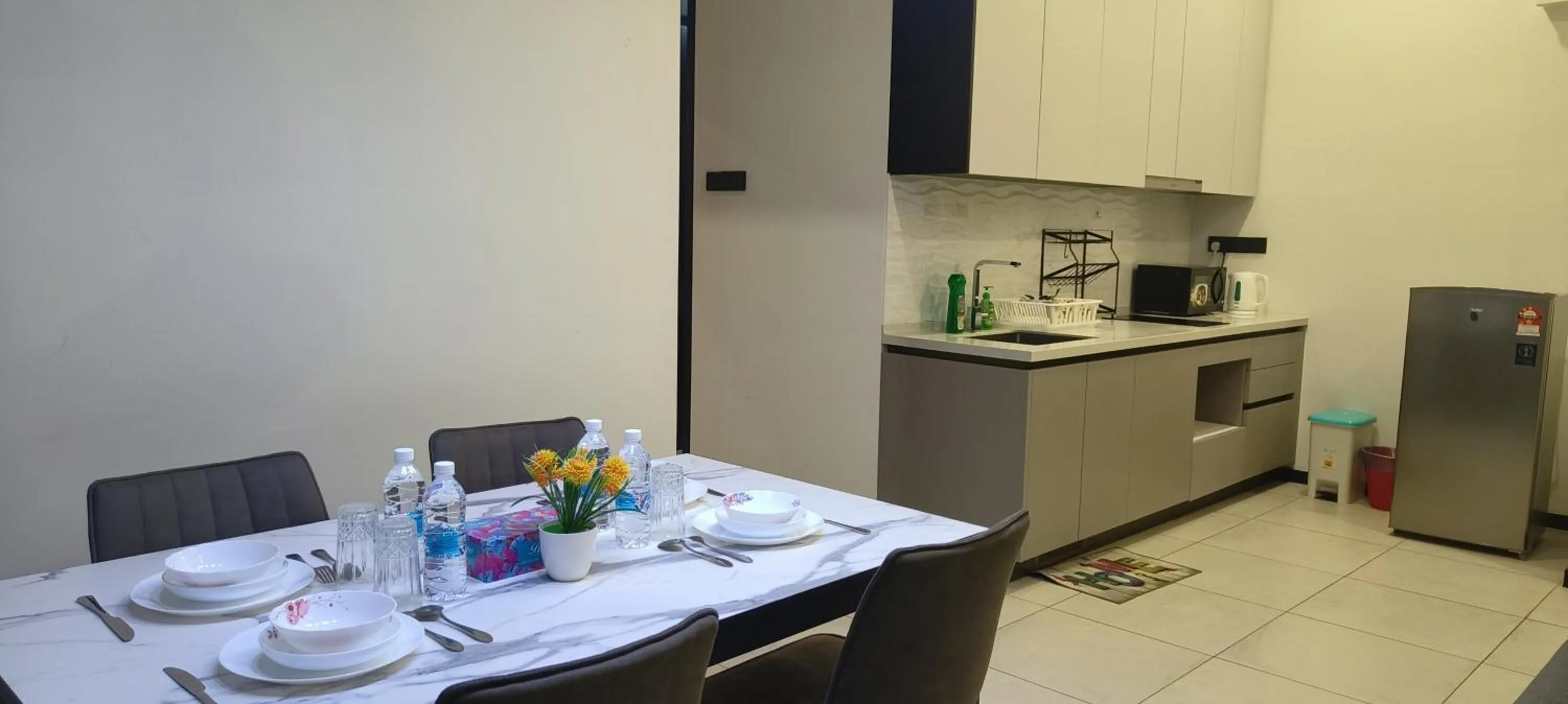 Dining area in Opus Residences Merdeka Tower KL