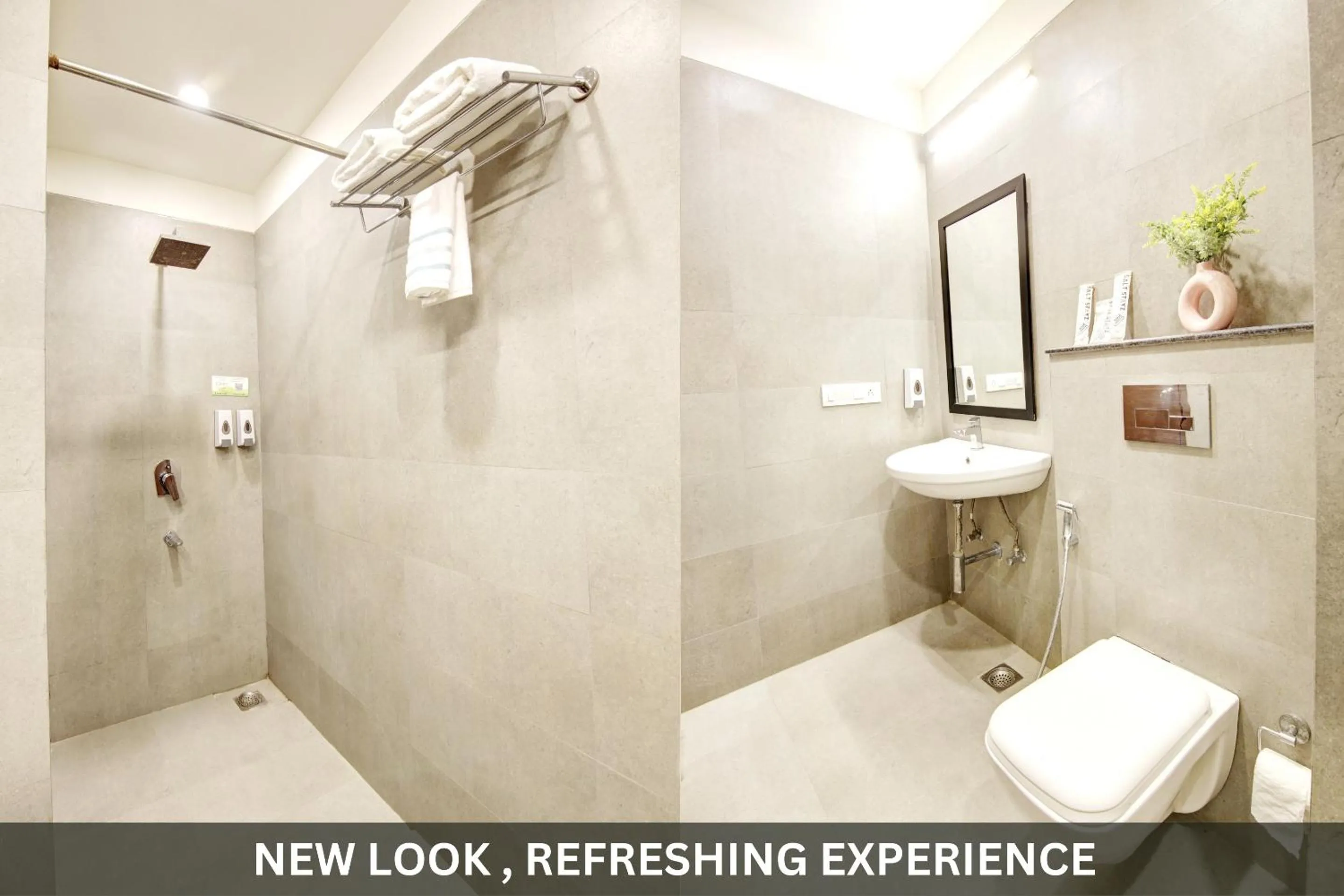Bathroom in Saltstayz Select - Near Sohna Road City Center