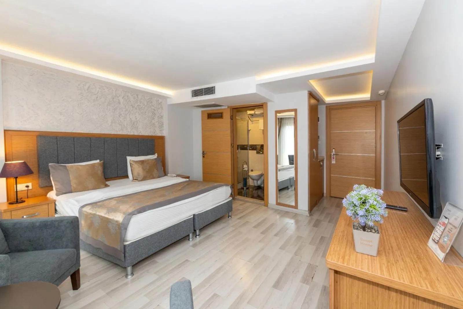 Bed in GalataportWawhotel