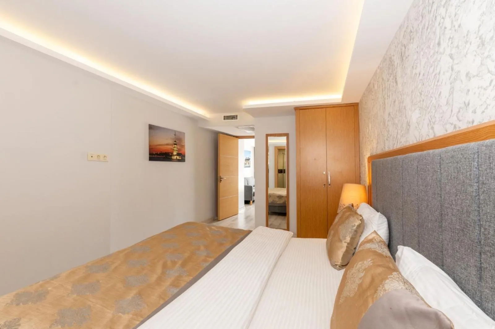 Bed in GalataportWawhotel