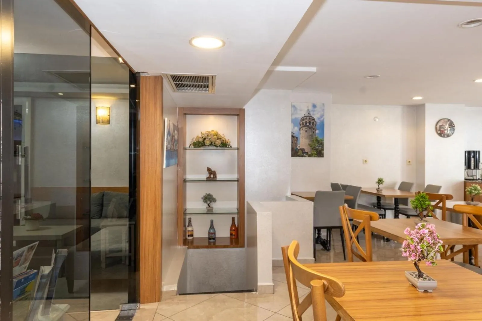 Seating area in GalataportWawhotel