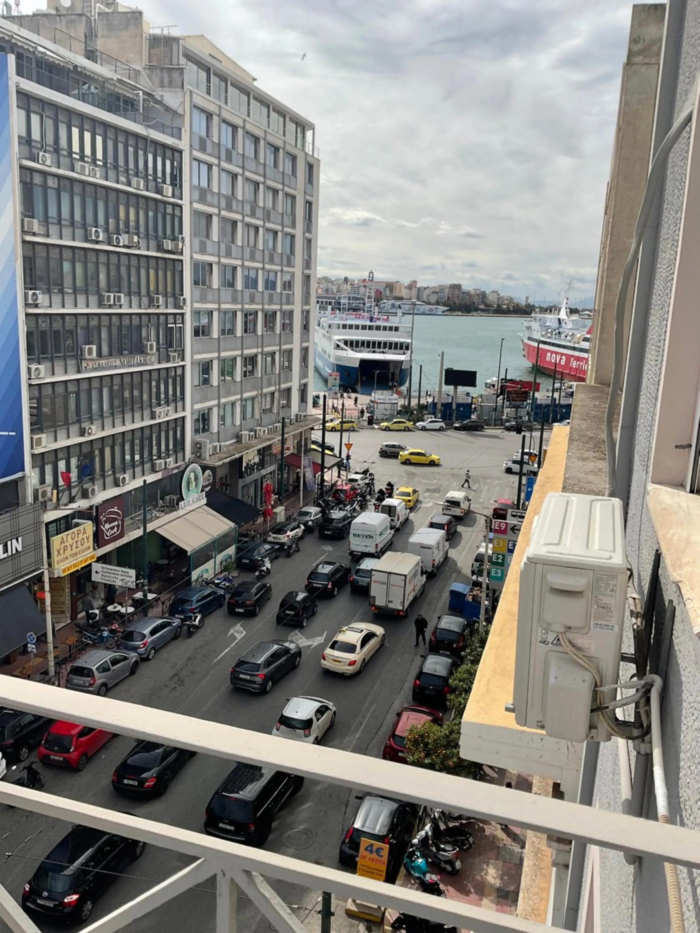 Bird's eye view in Piraeus Acropole Hotel