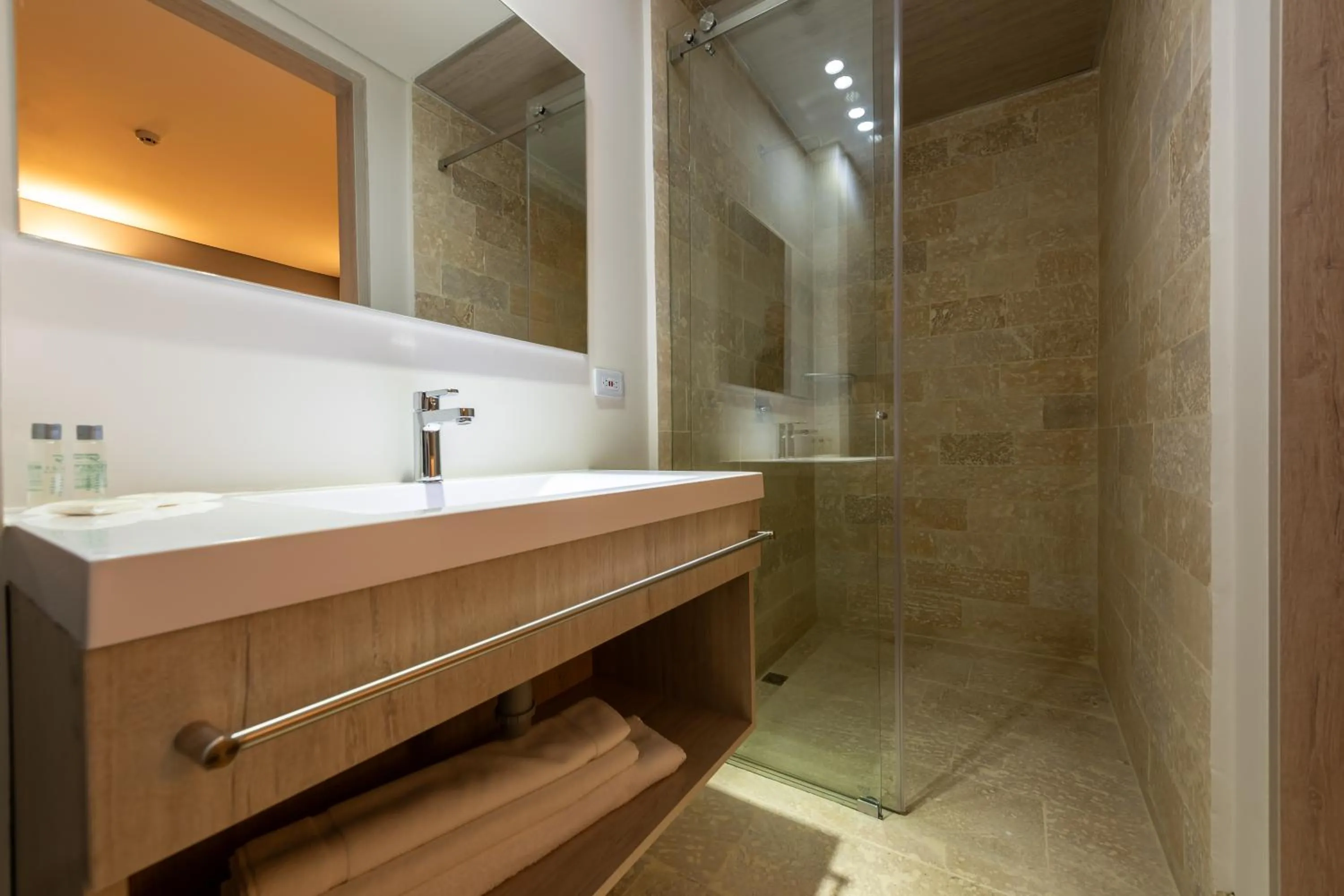 Bathroom in Hotel Rilux Cartagena
