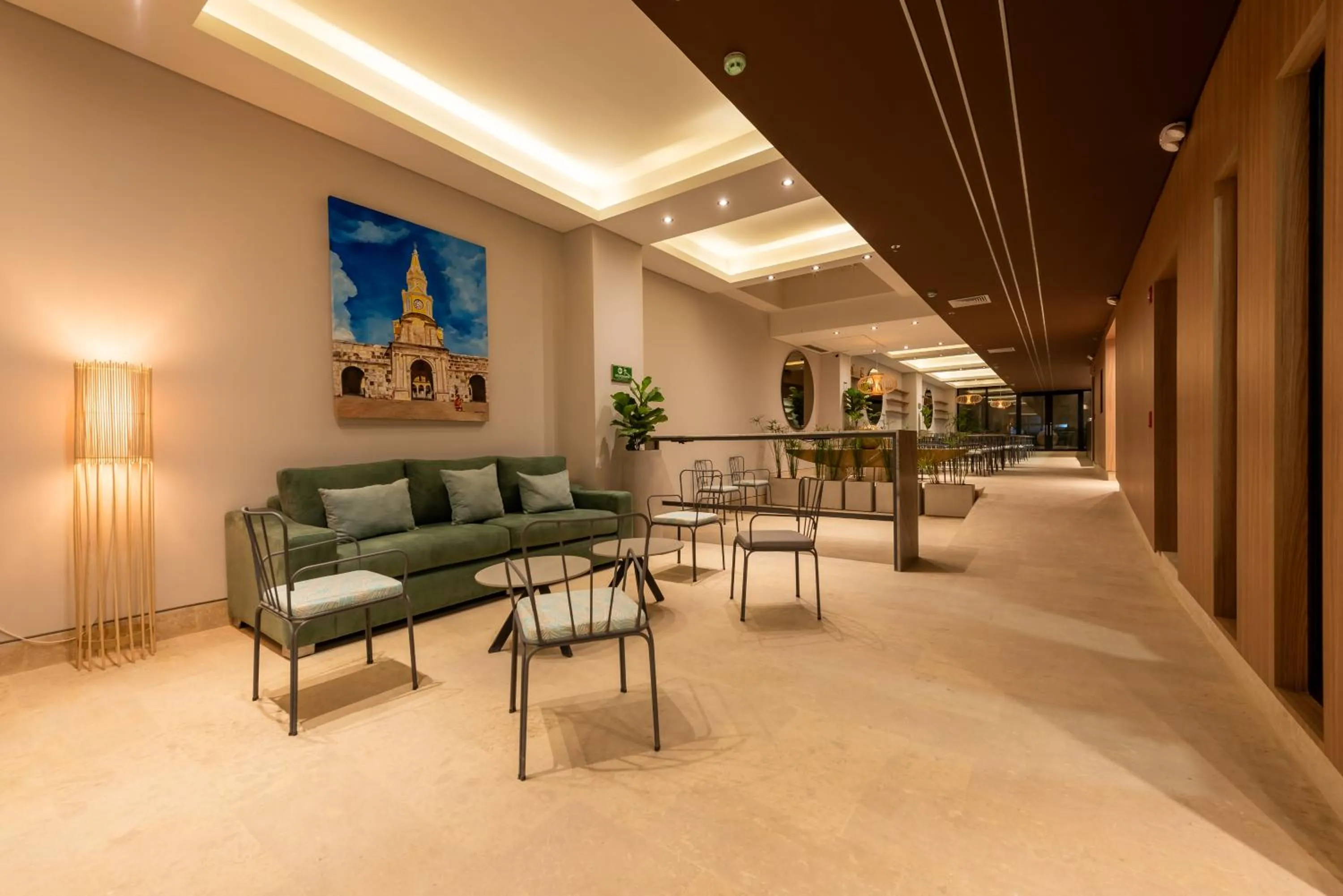 Lobby or reception in Hotel Rilux Cartagena