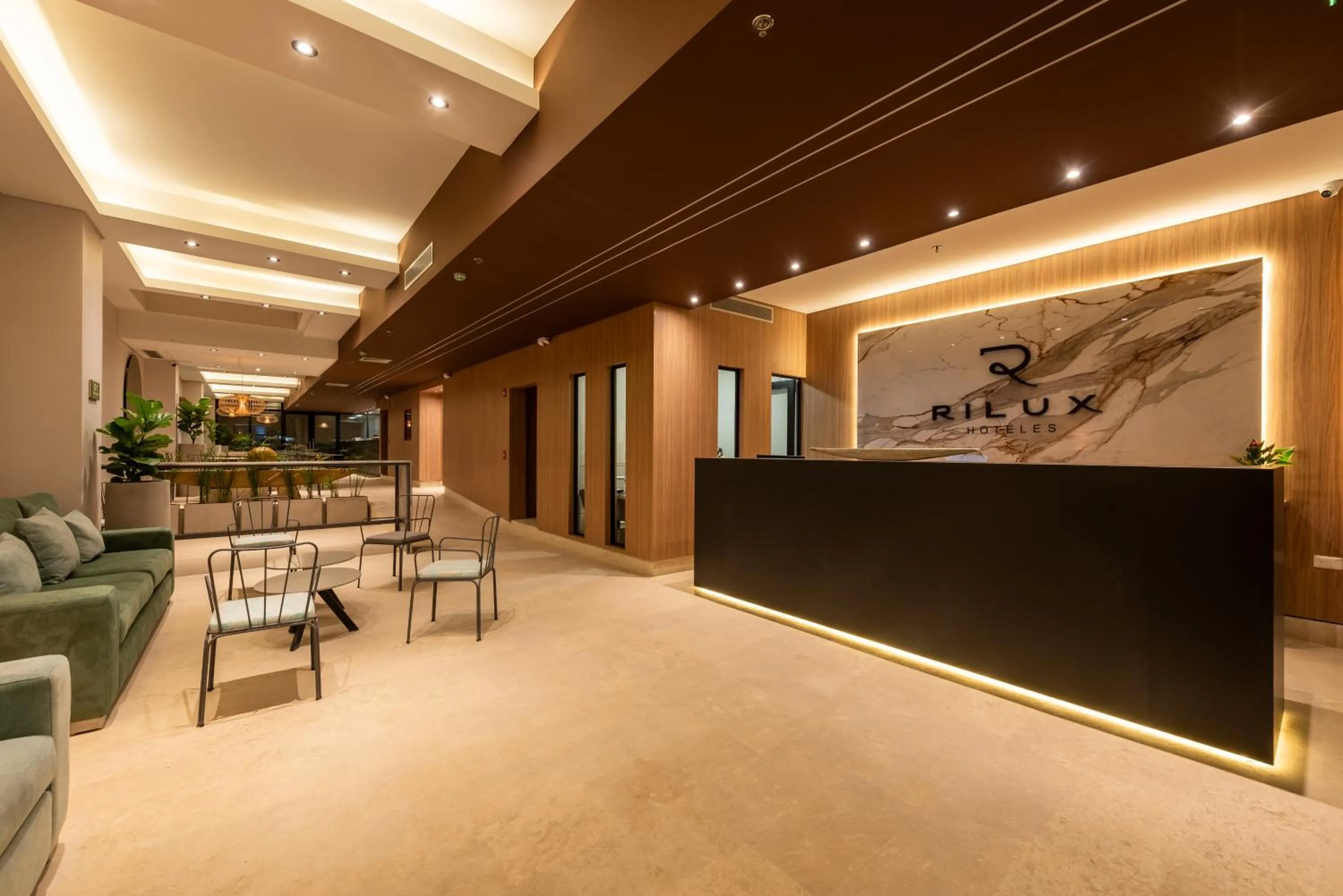 Lobby or reception in Hotel Rilux Cartagena