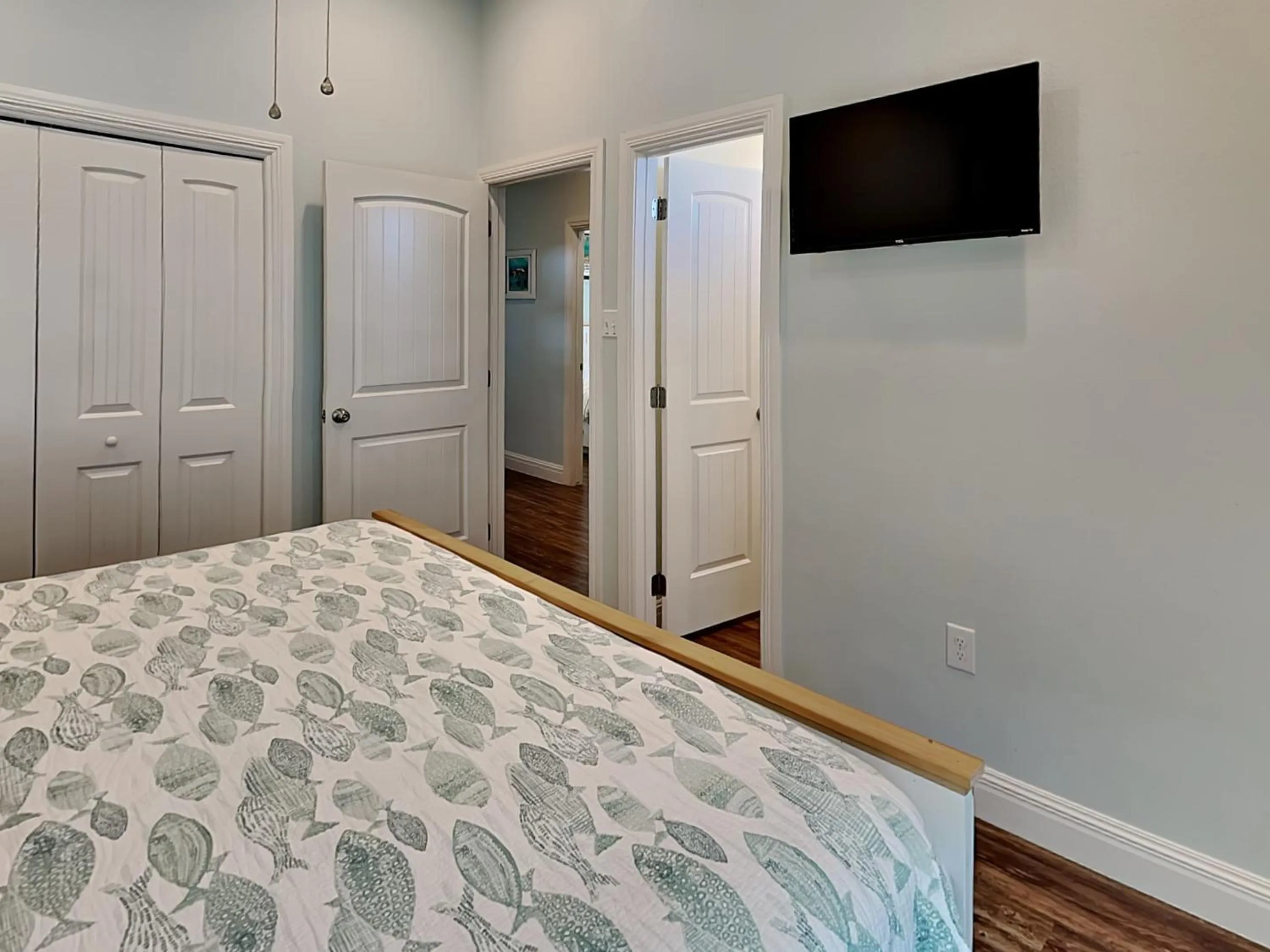 Bed in Barnacle Lodge