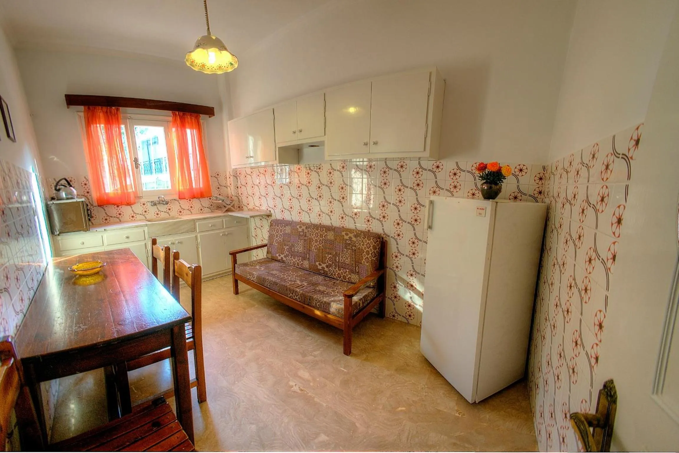 Kitchen or kitchenette in Hotel Benitses Arches