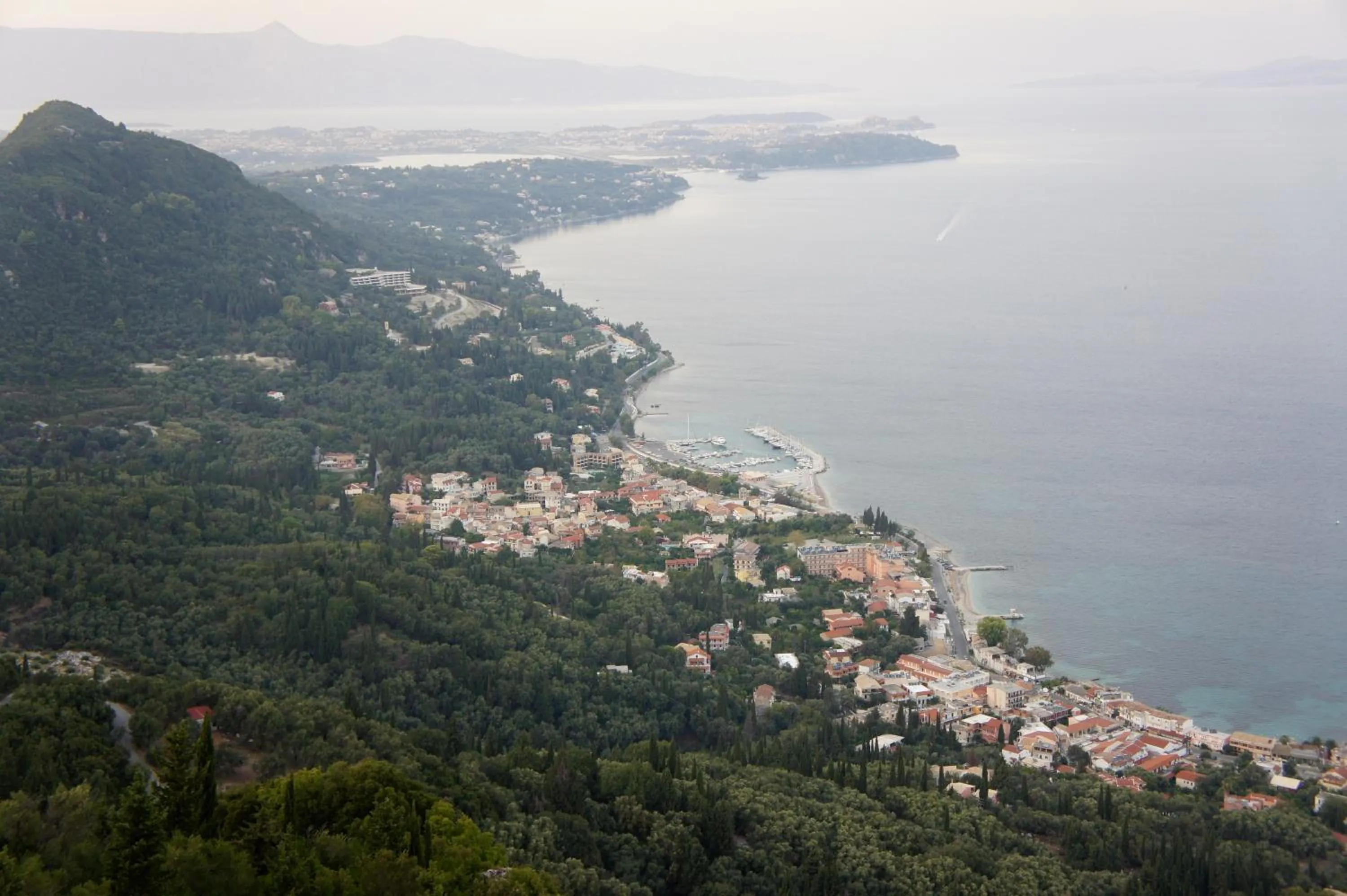 Bird's eye view in Hotel Benitses Arches