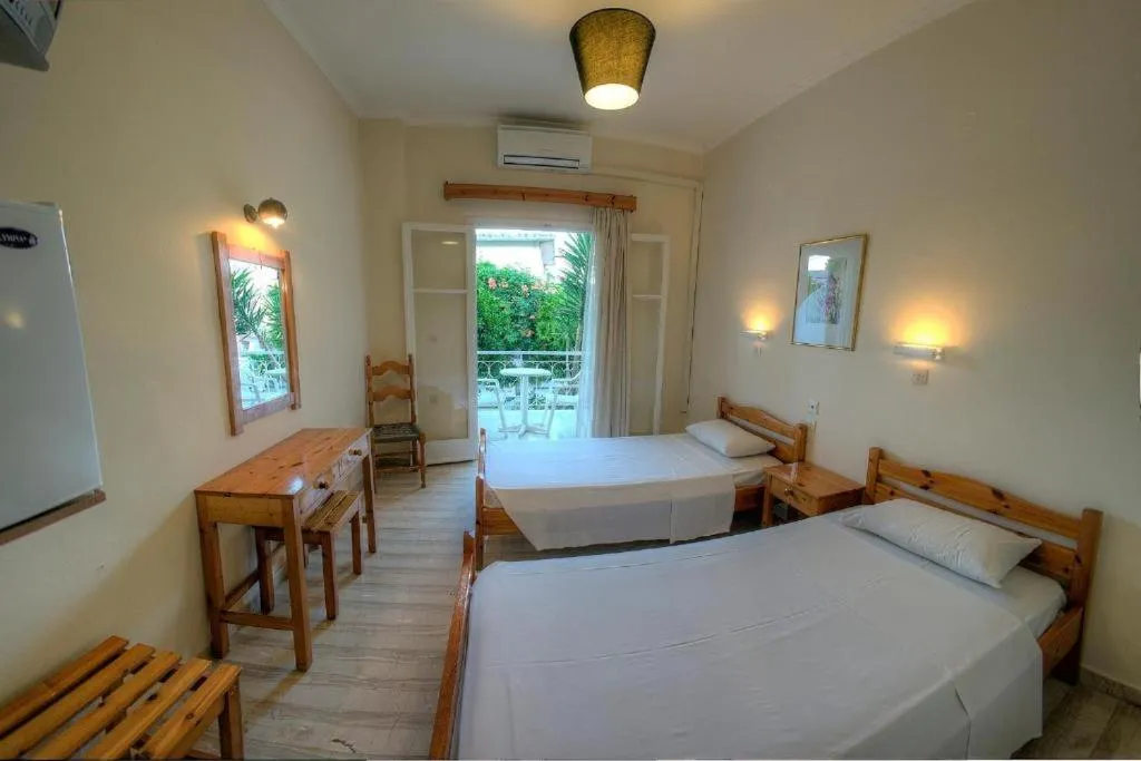 Bed in Hotel Benitses Arches