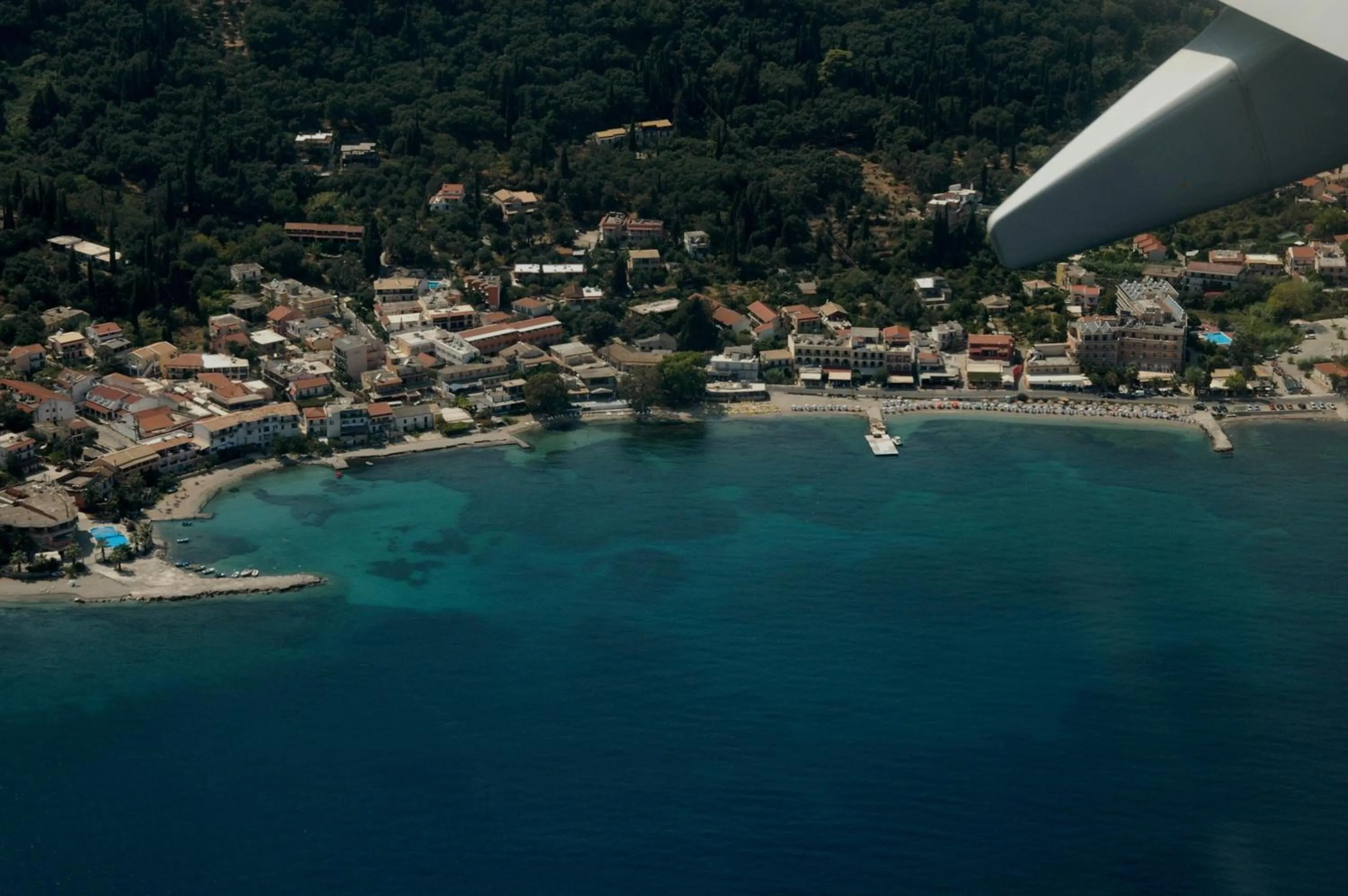 Bird's eye view in Hotel Benitses Arches