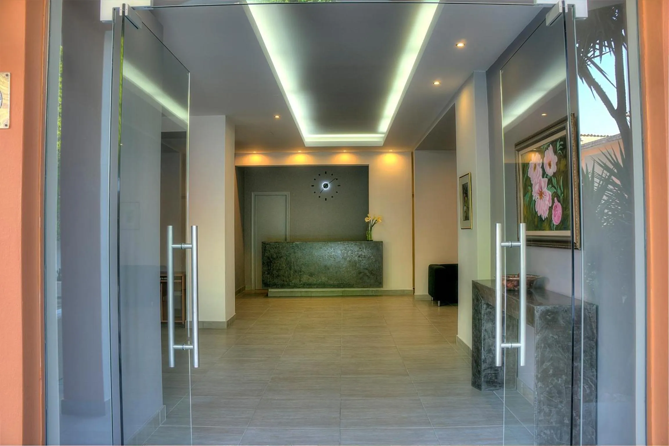 Lobby or reception in Hotel Benitses Arches