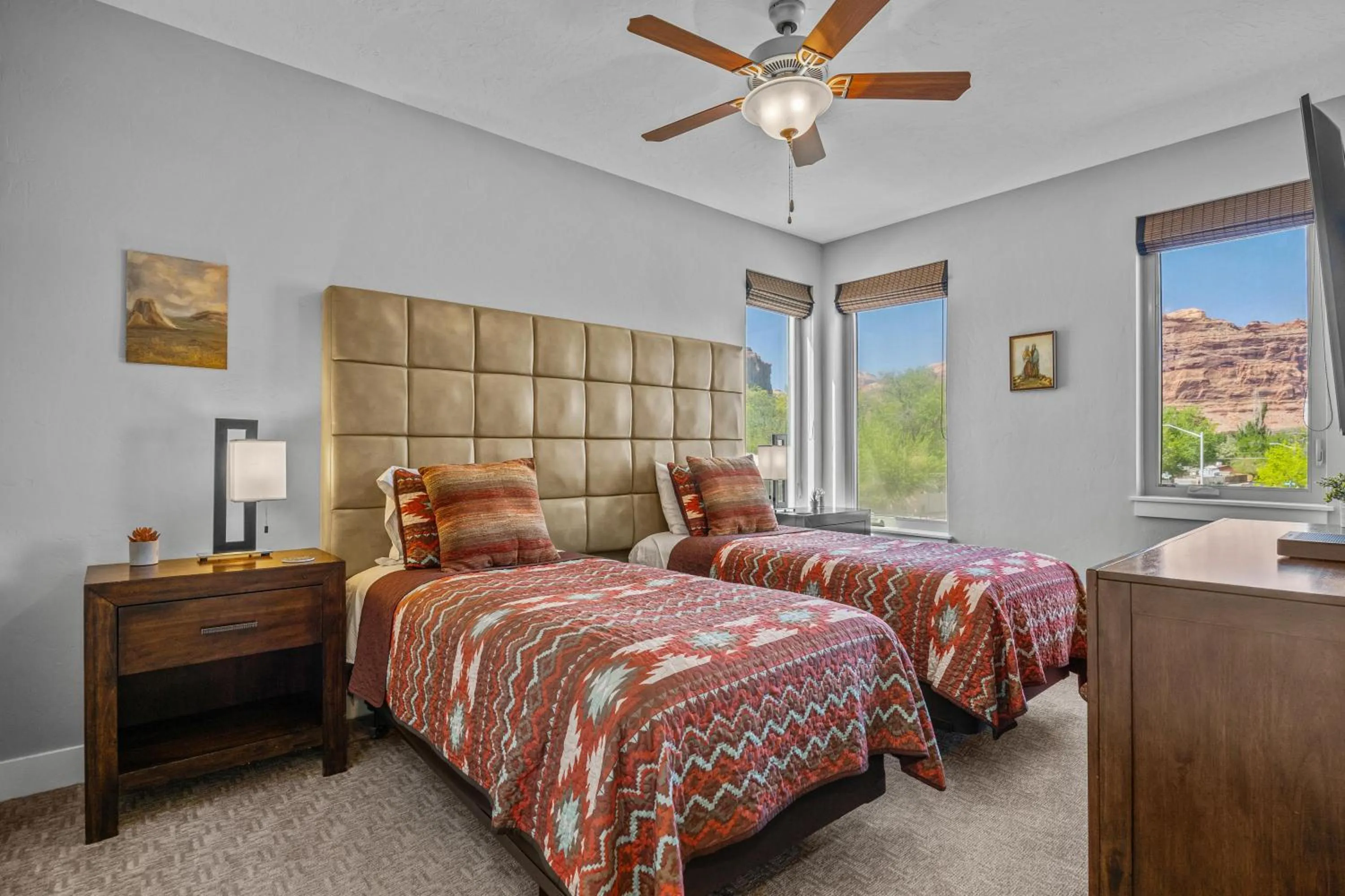 Bed in Entrada at Moab 420 and 424 and 428