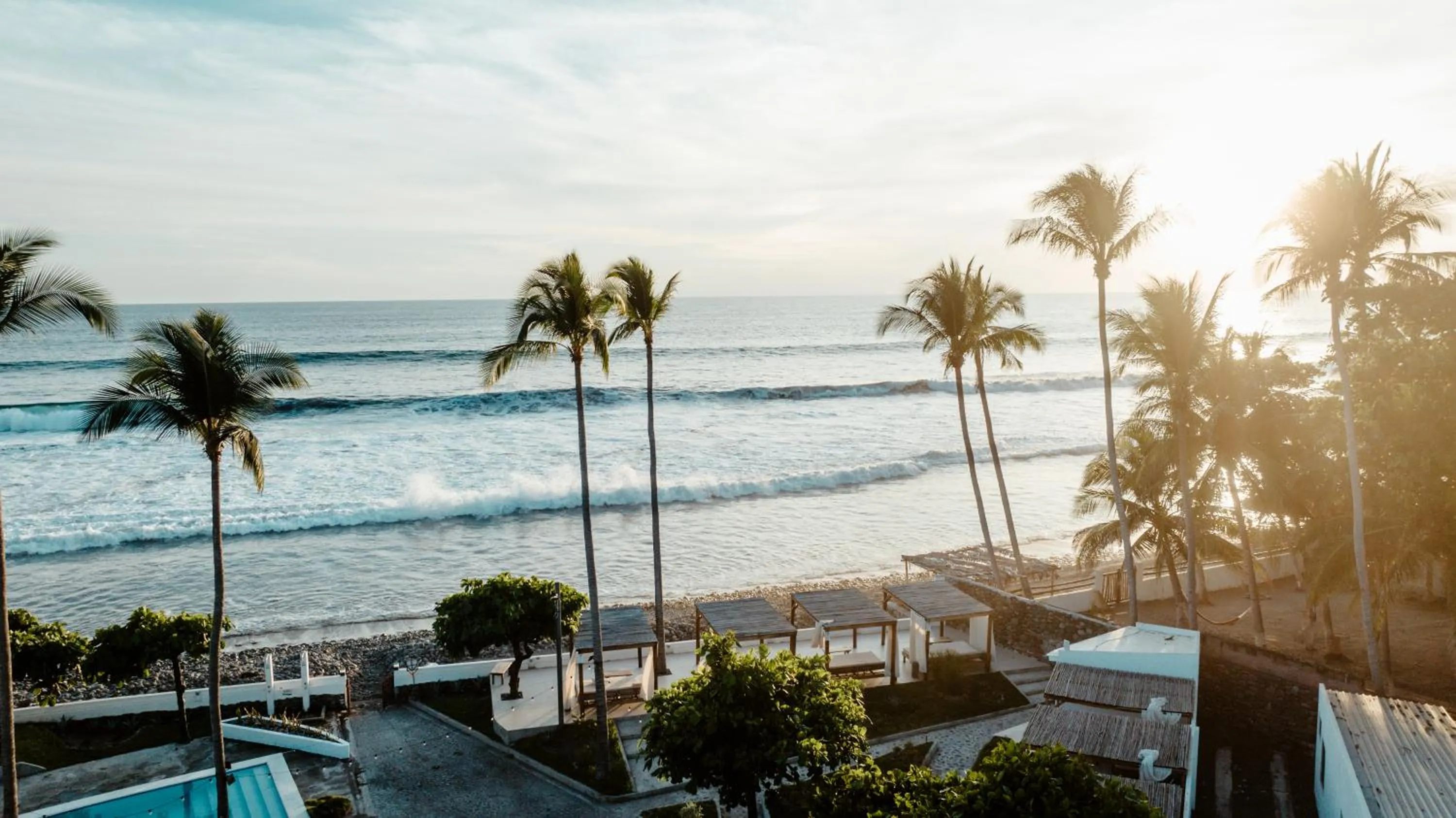 Bird's eye view in Coco Surf Tropical Village
