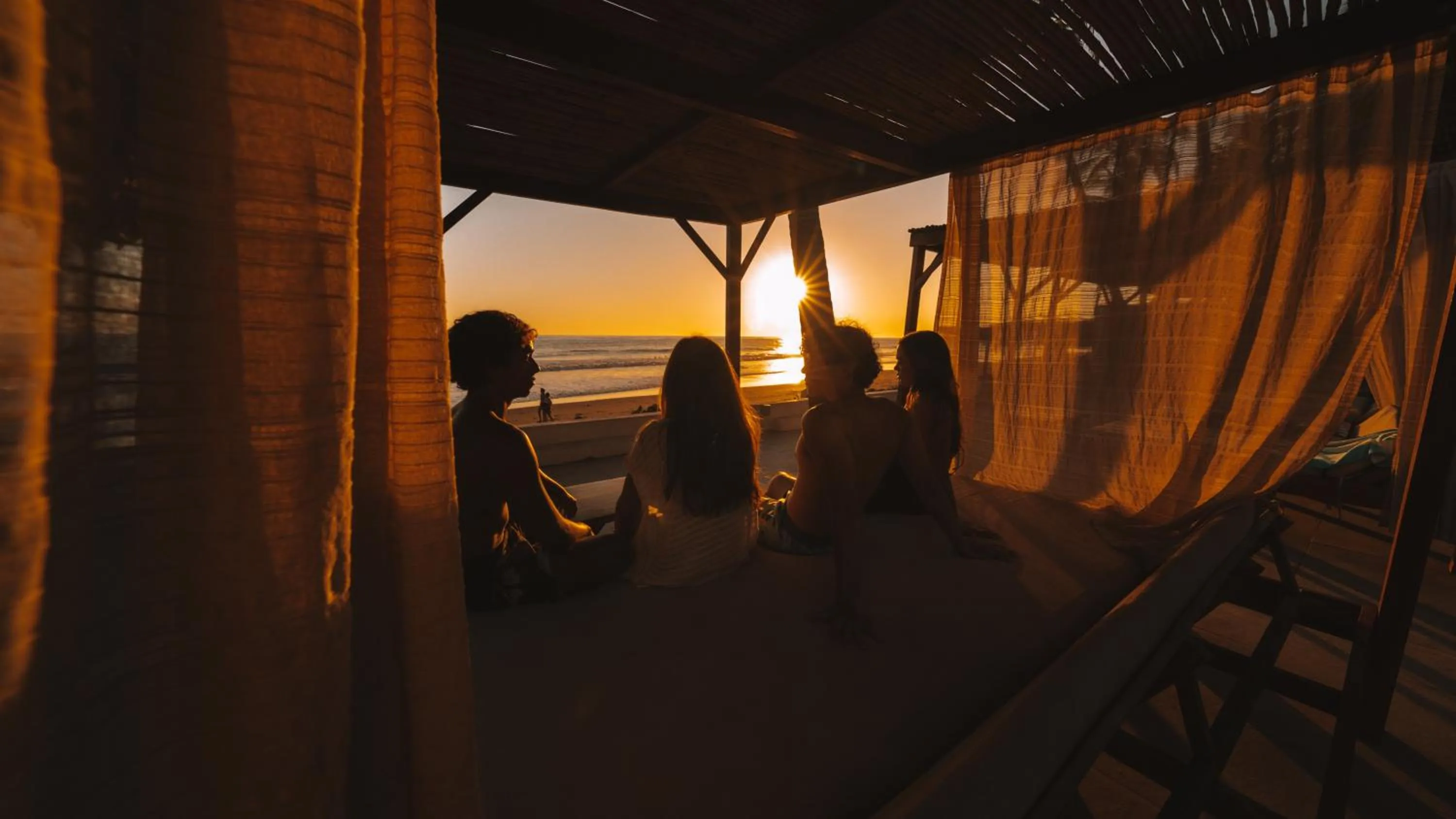 Guests in Coco Surf Tropical Village