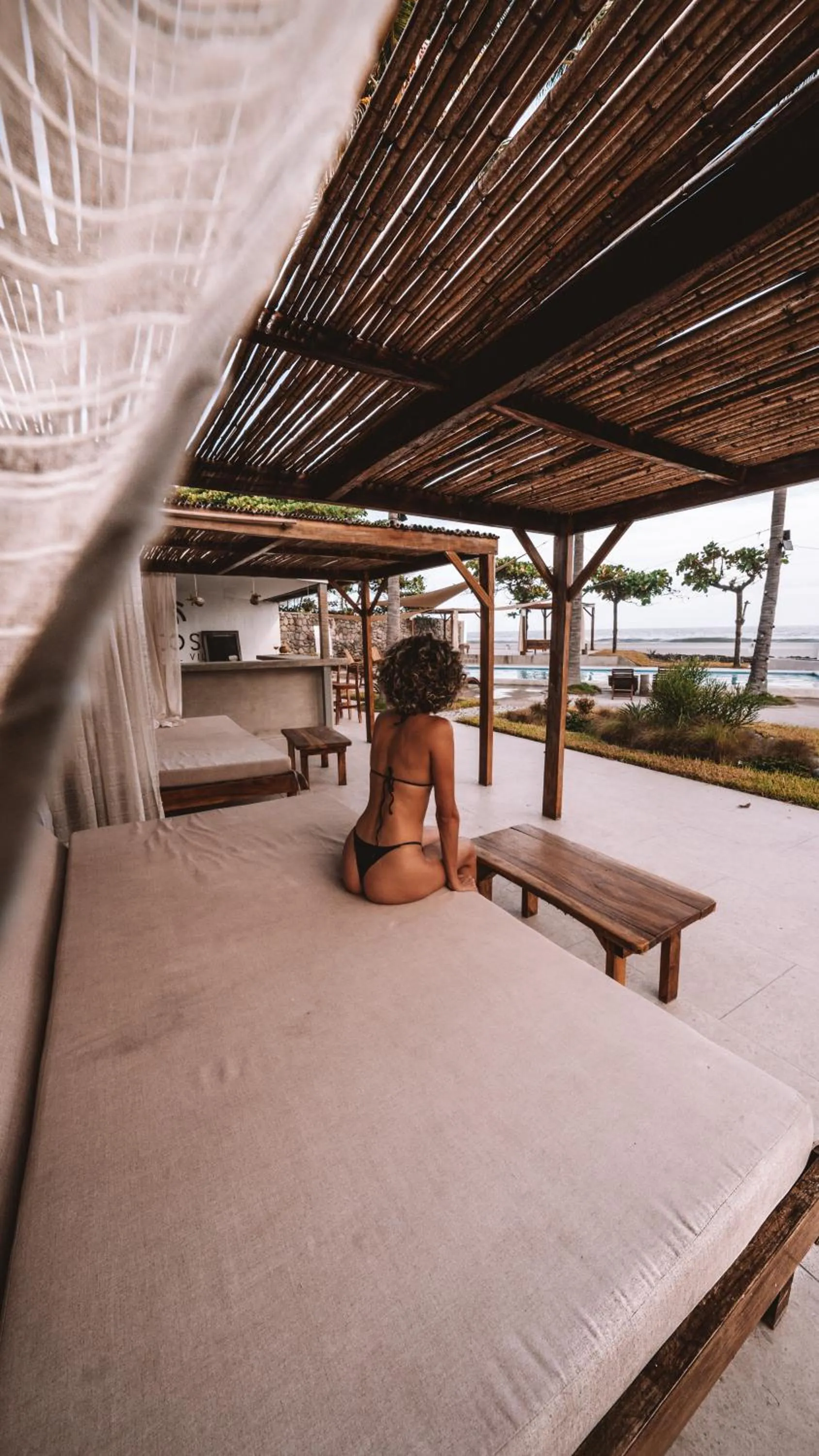 Pool view in Coco Surf Tropical Village