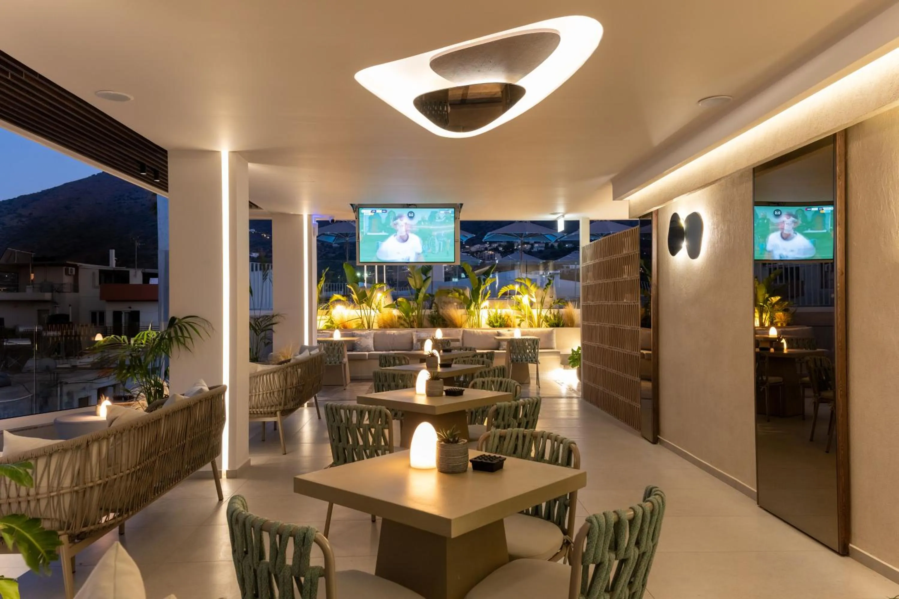Lounge or bar in Elounda Akti Olous (Adults Only)