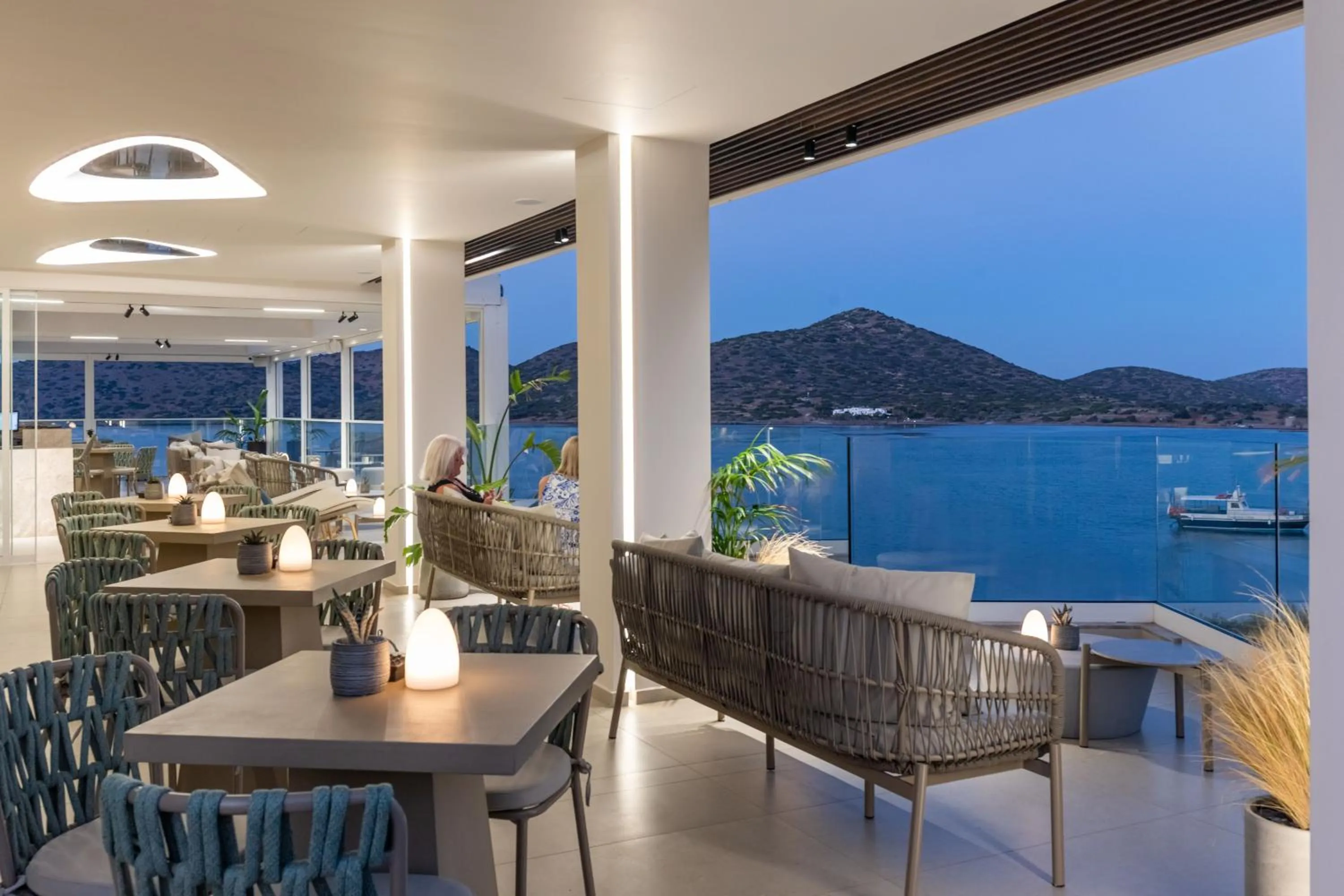 Lounge or bar in Elounda Akti Olous (Adults Only)