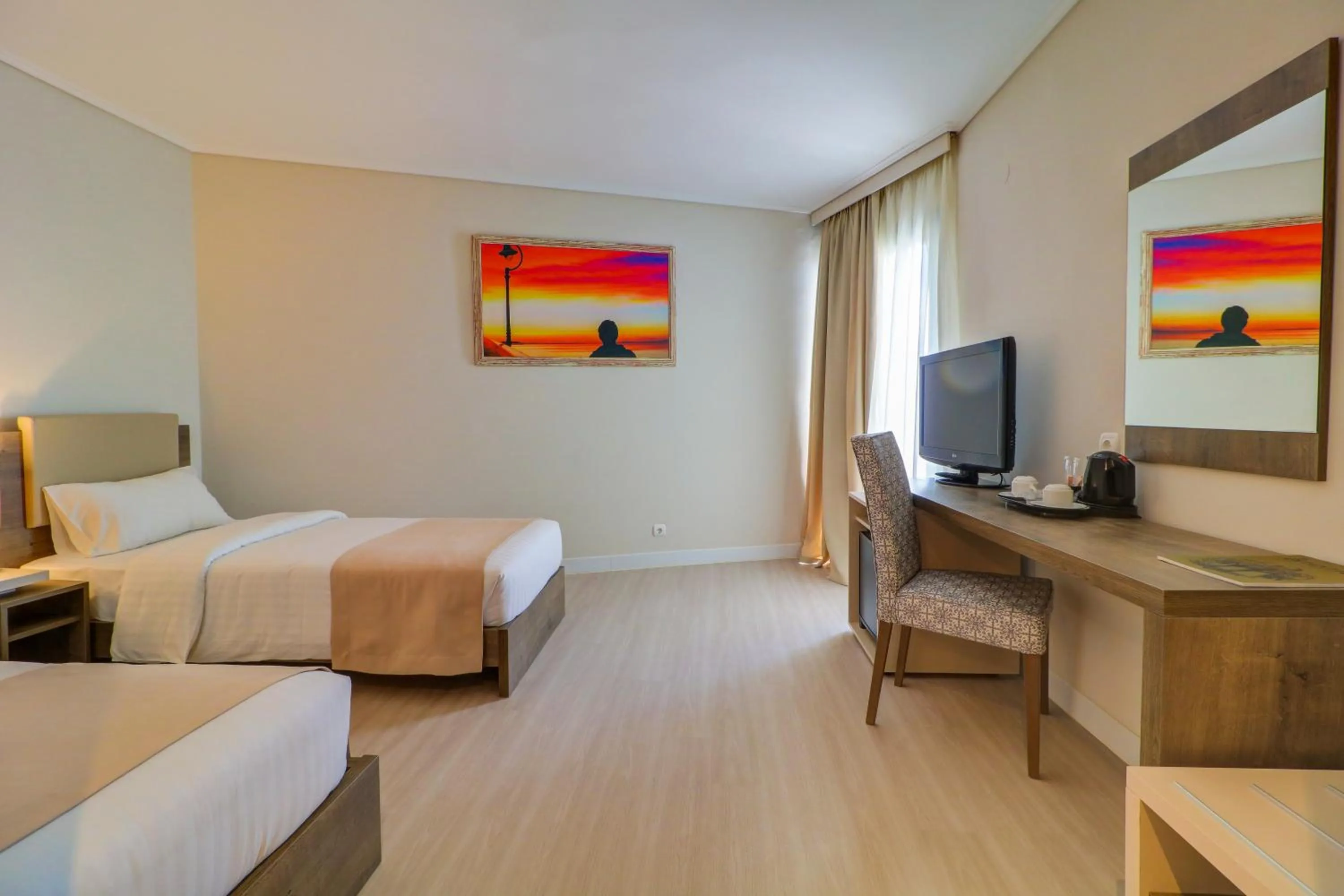 Bedroom, Bed in Palace Hotel Glyfada