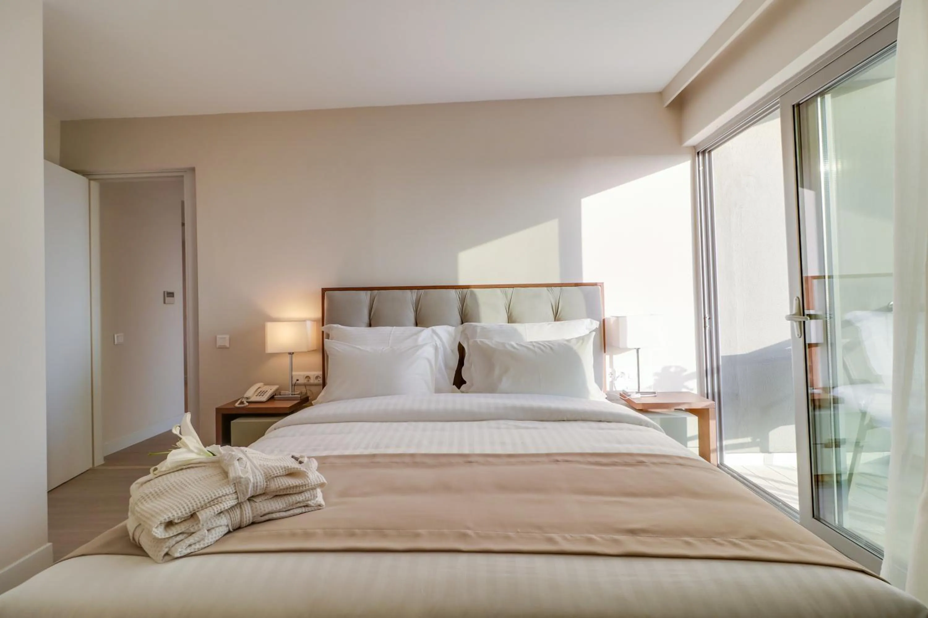 Bedroom, Bed in Palace Hotel Glyfada