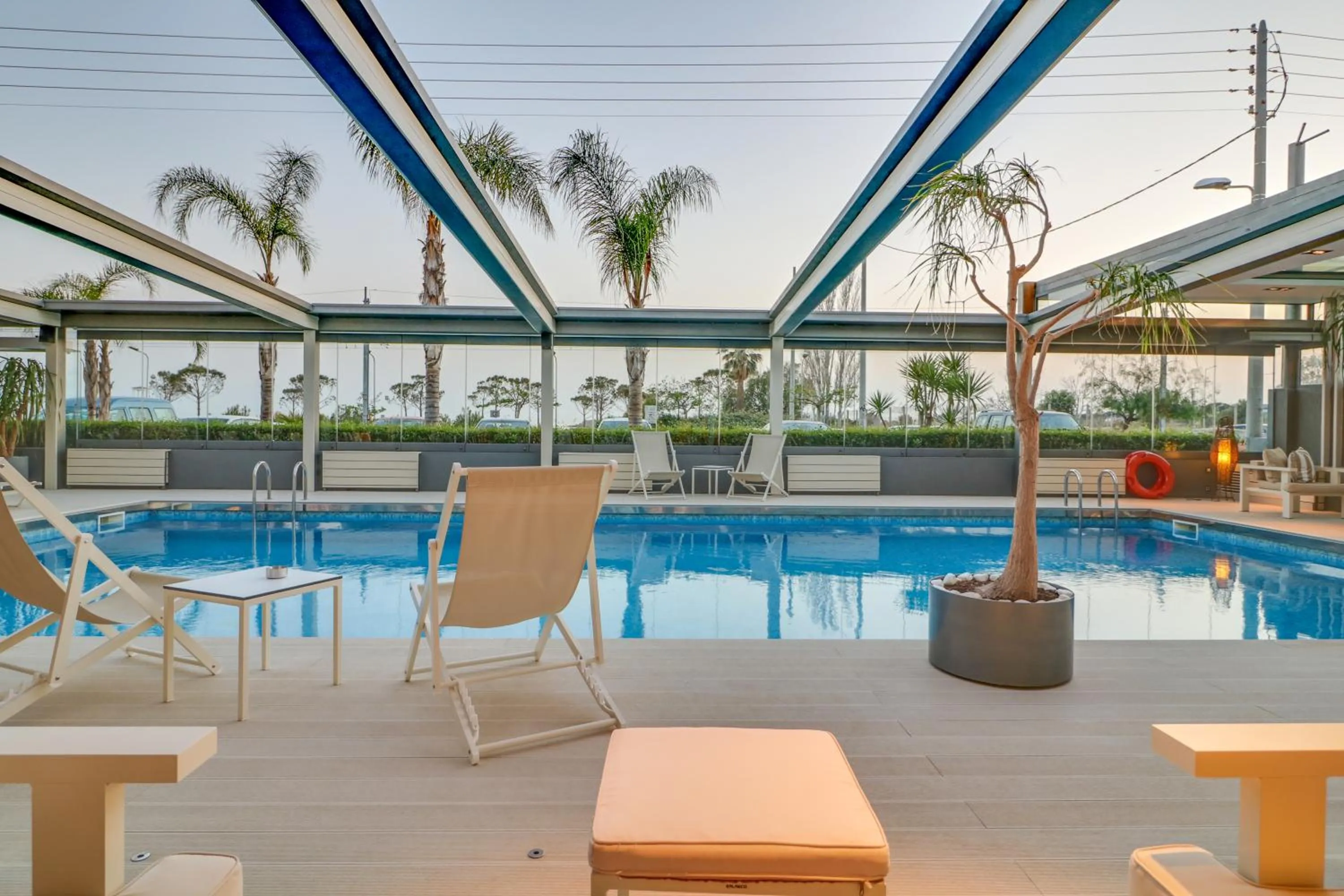 Swimming pool in Palace Hotel Glyfada