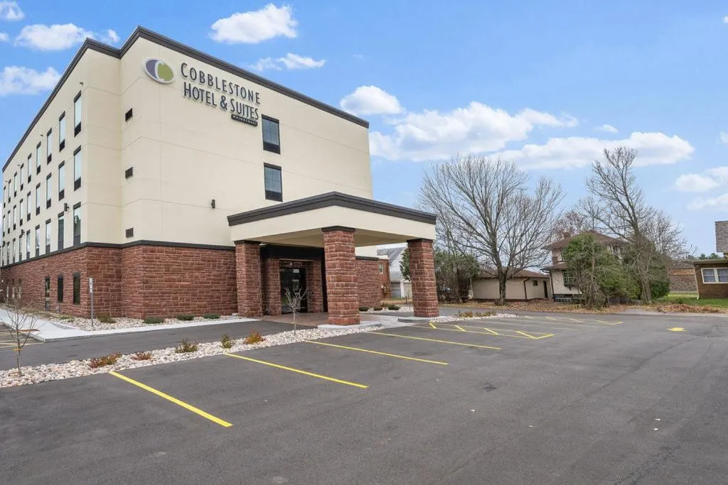 Property building in Cobblestone Hotel & Suites - Mosinee