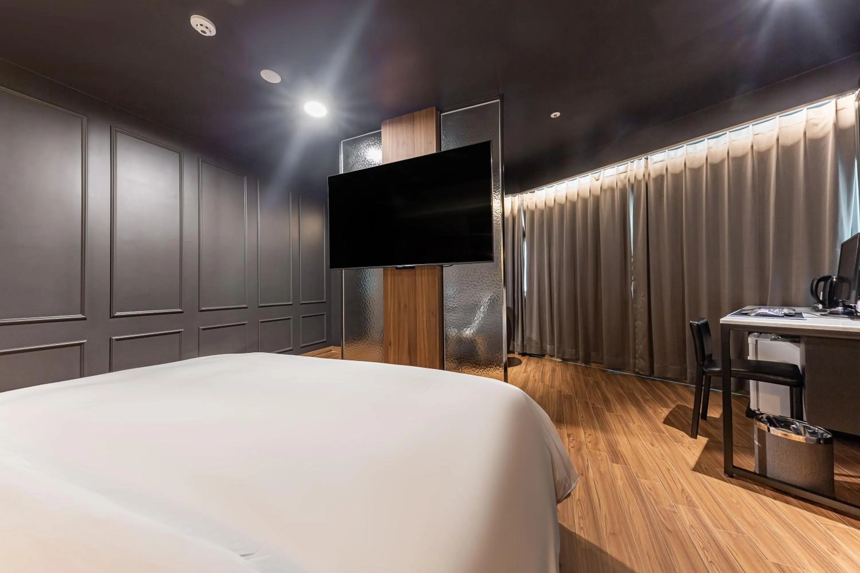 Bed in Brown Dot Hotel Seosan