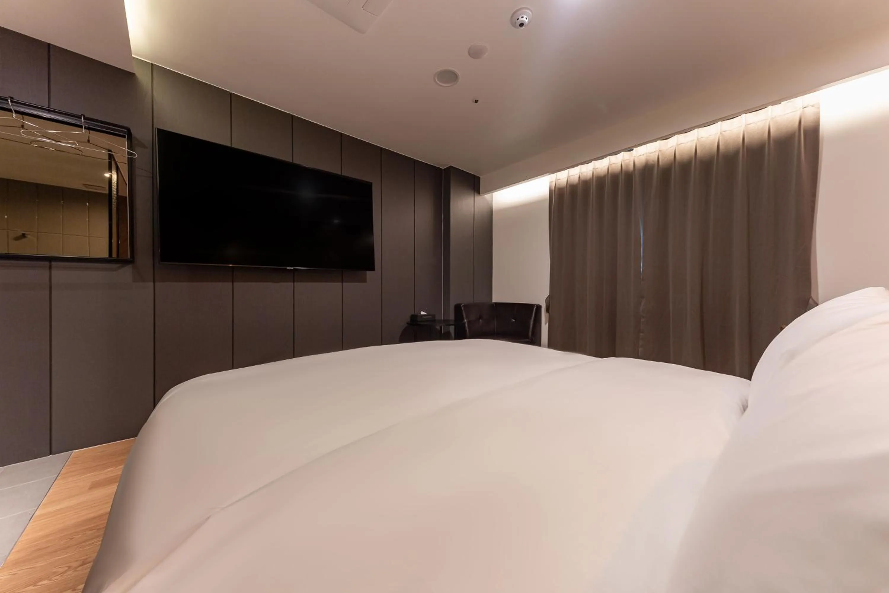 Bed in Brown Dot Hotel Seosan