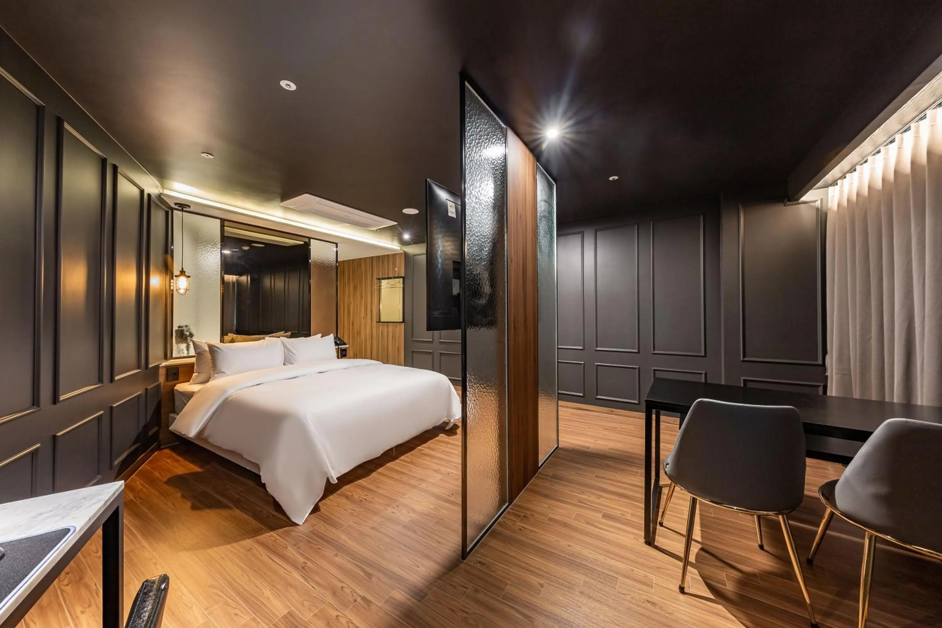 Bed in Brown Dot Hotel Seosan