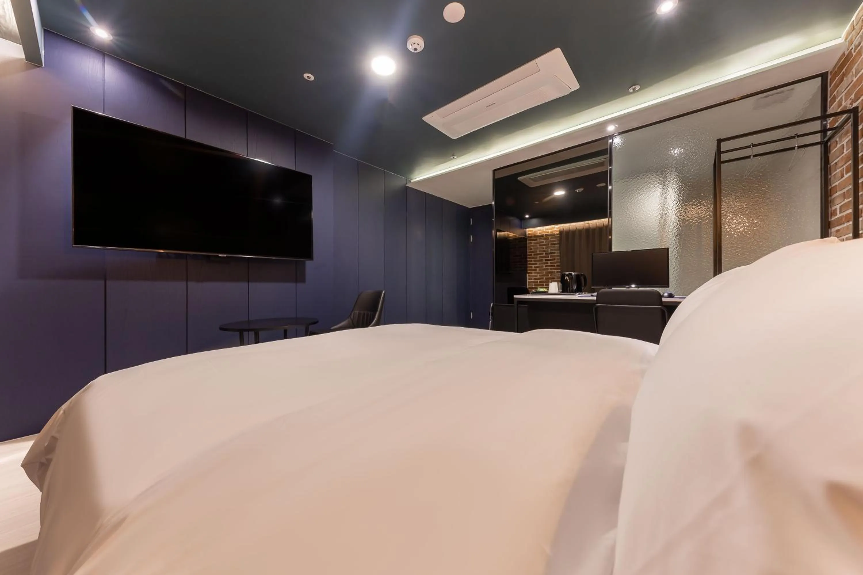 Bed in Brown Dot Hotel Seosan