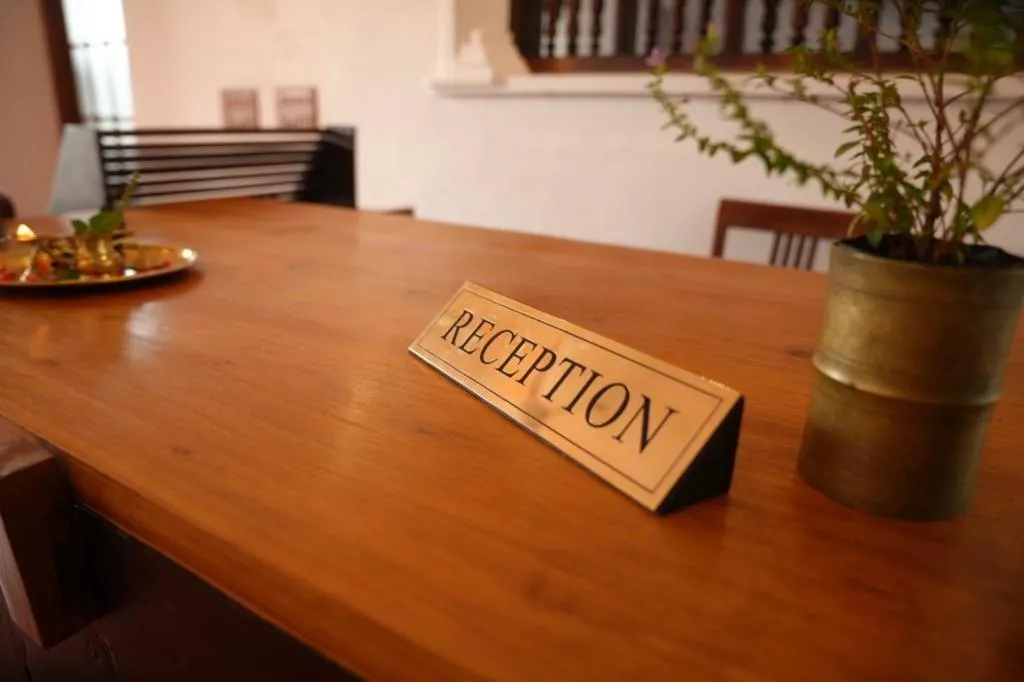 Lobby or reception in Marari Beach Bungalow Resort Alleppey