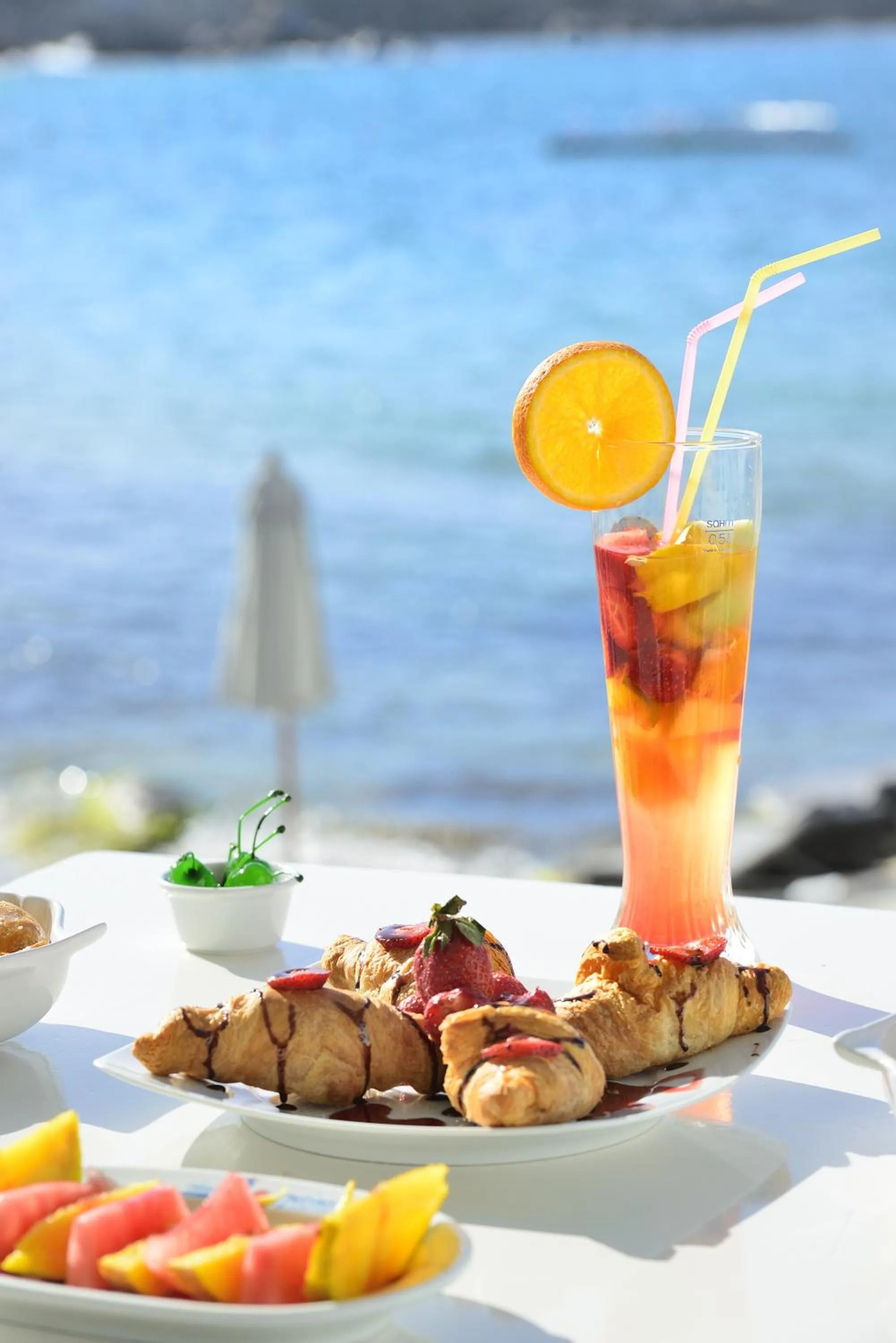 Buffet breakfast in Petinos Beach Hotel