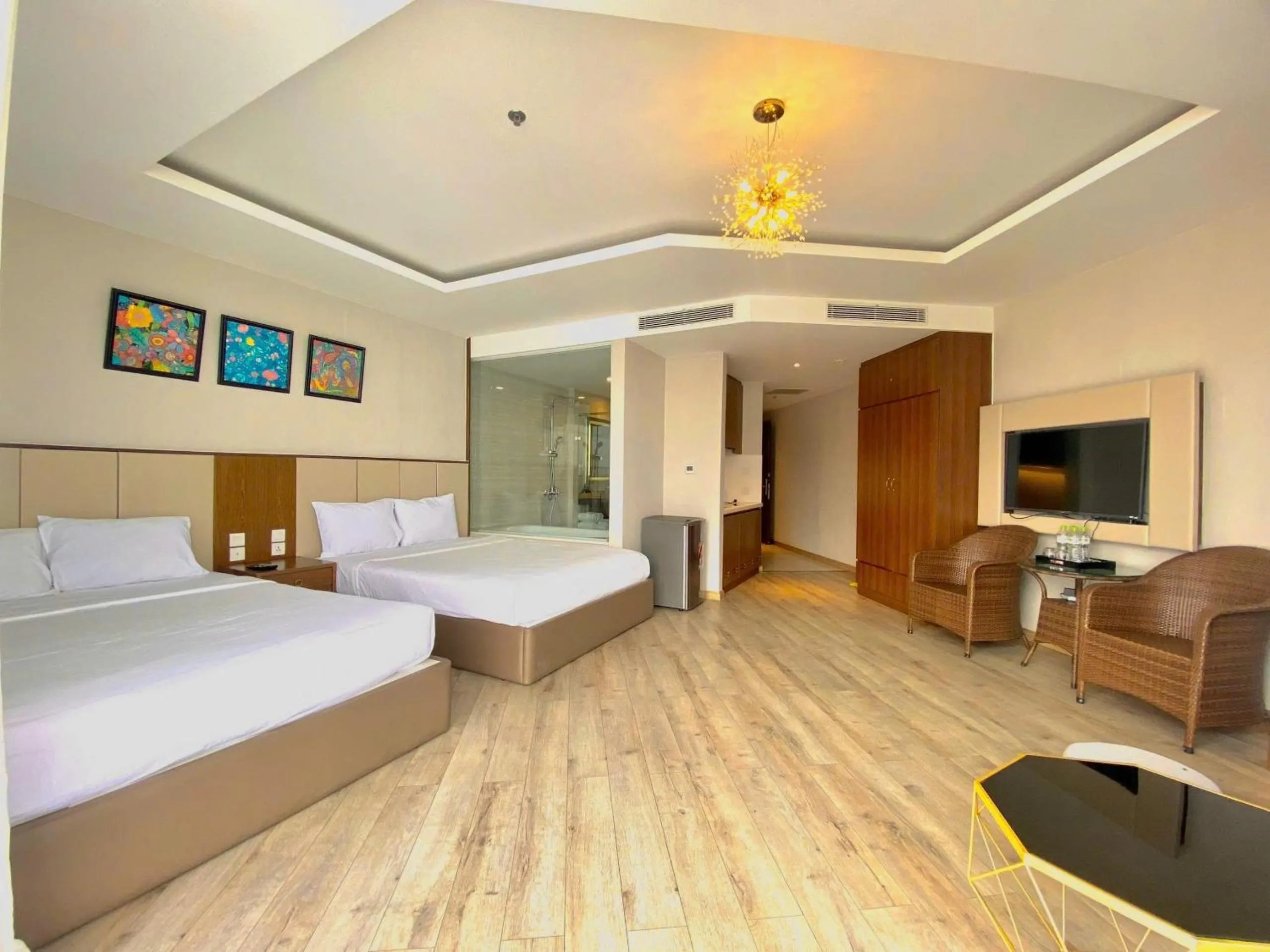 Bed in Luxury Seaview Panorama Nha Trang by Luna
