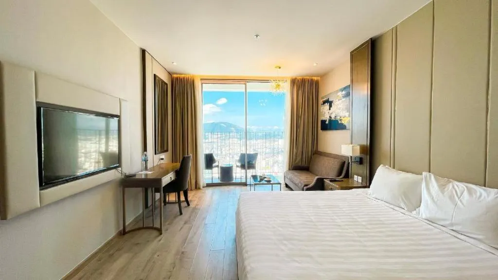 Bed in Luxury Seaview Panorama Nha Trang by Luna