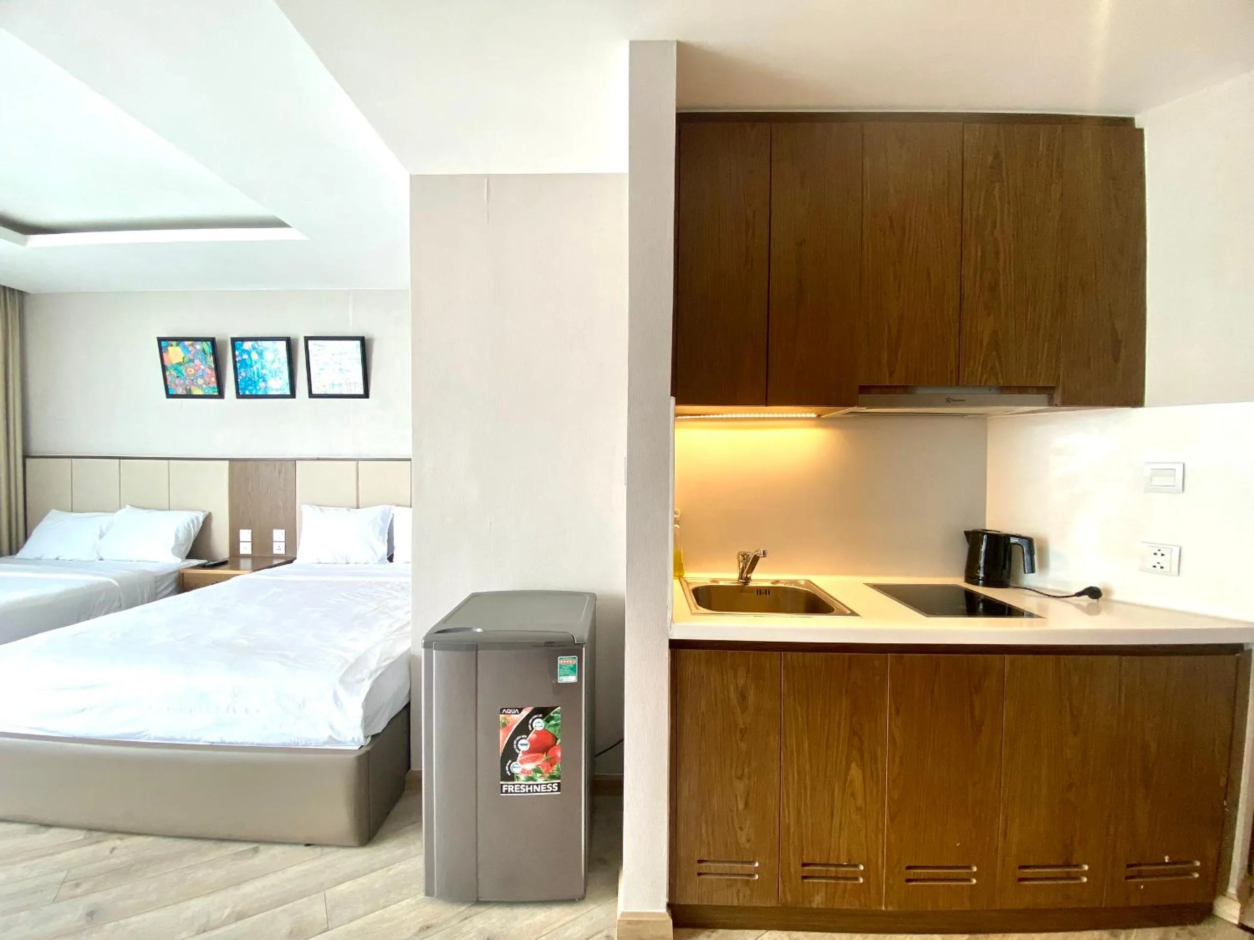 Bed in Luxury Seaview Panorama Nha Trang by Luna