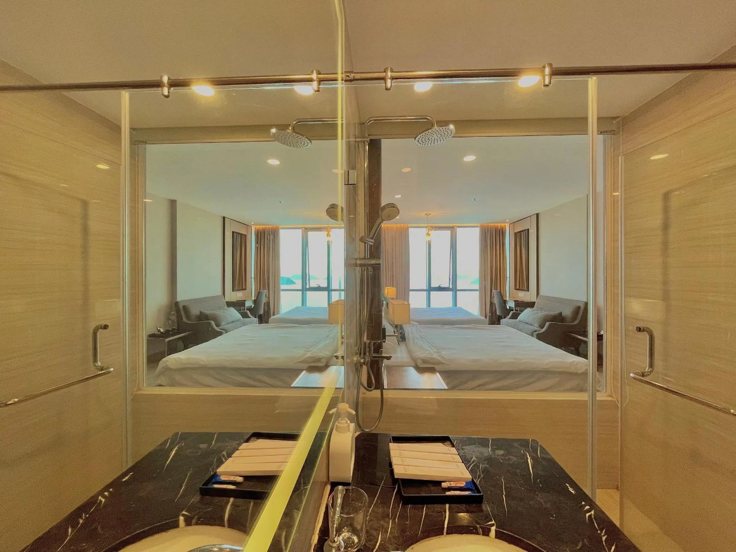 Bed in Luxury Seaview Panorama Nha Trang by Luna