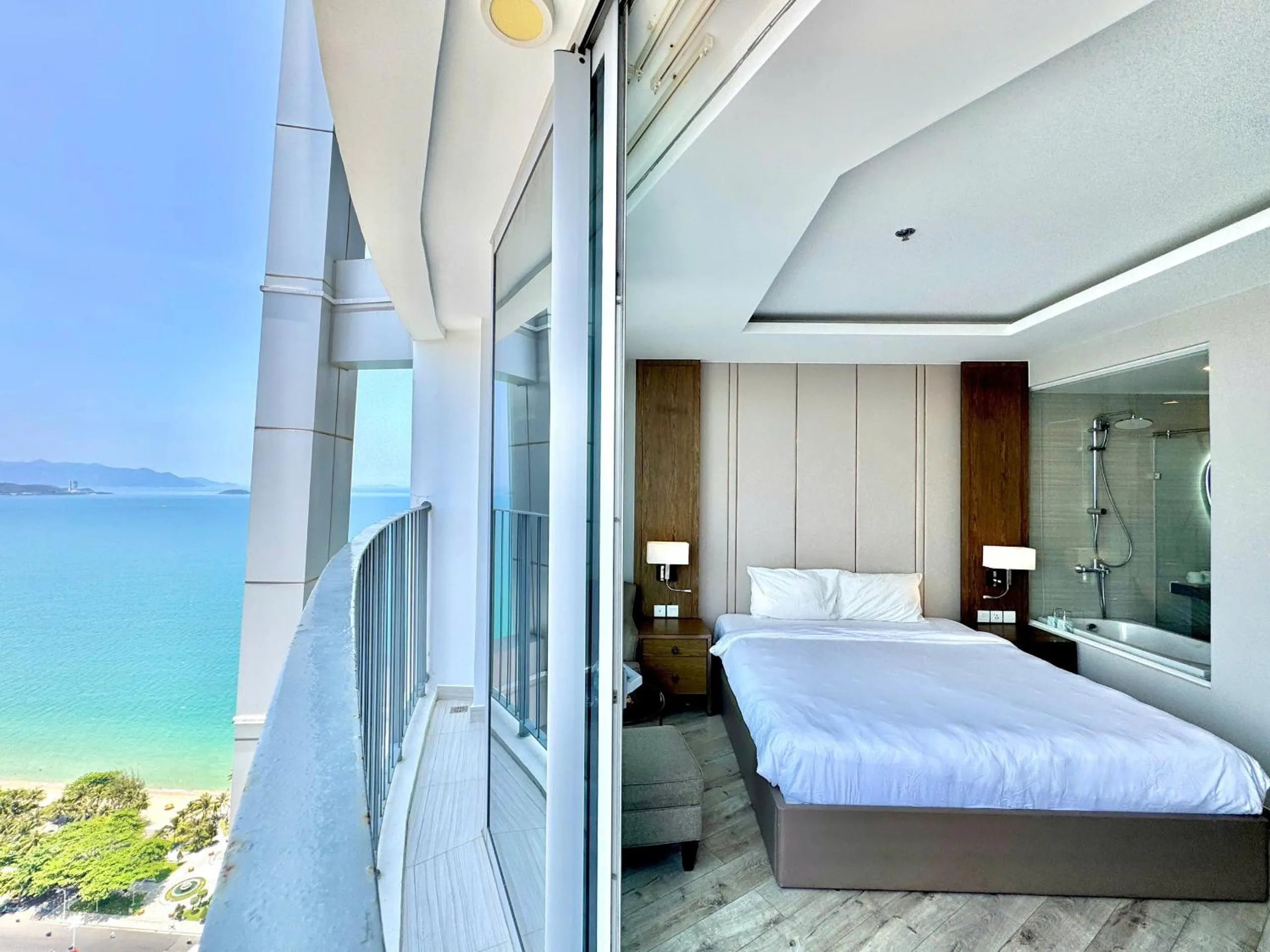 Bed in Luxury Seaview Panorama Nha Trang by Luna