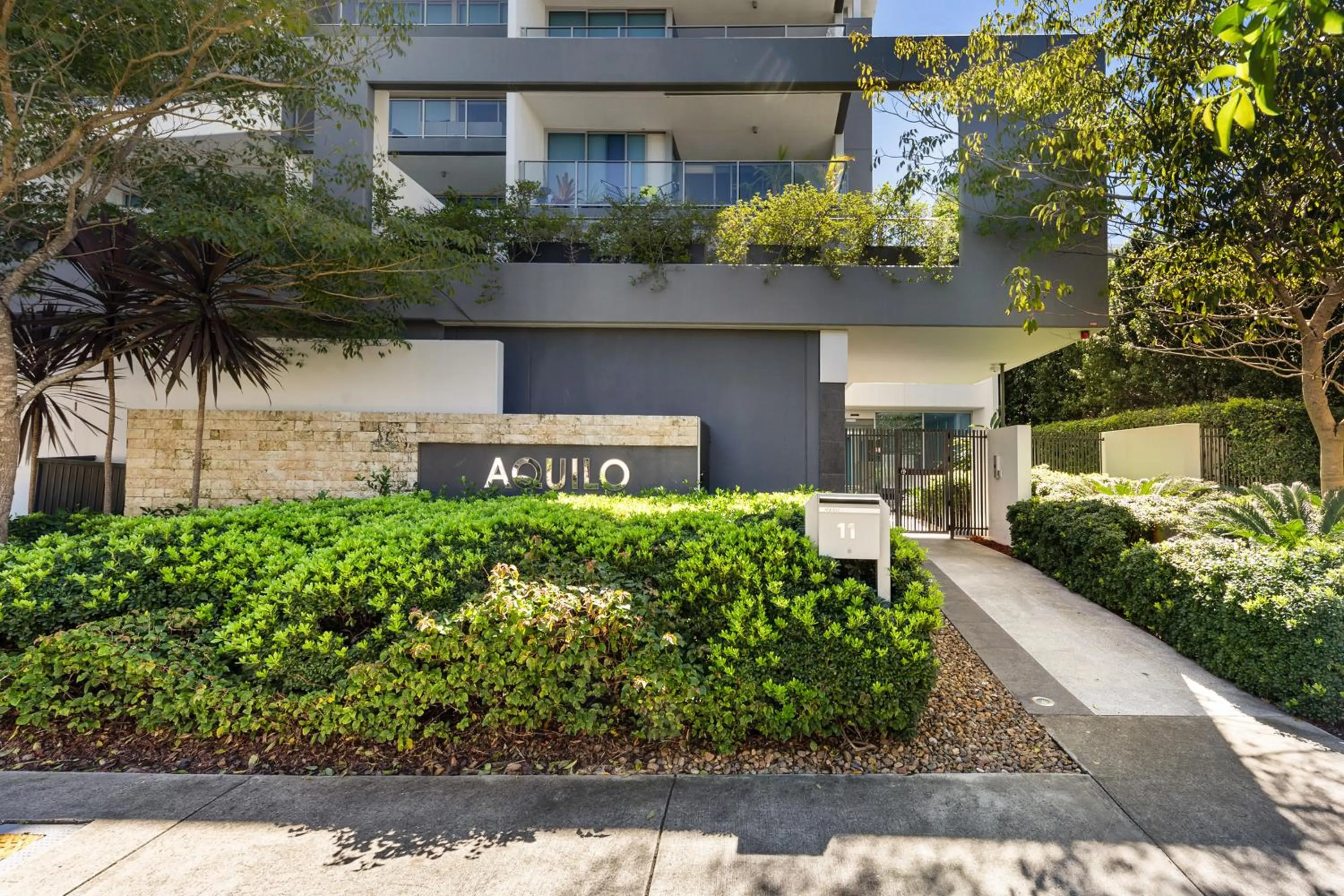 Property building in Harbour Quays Apartments