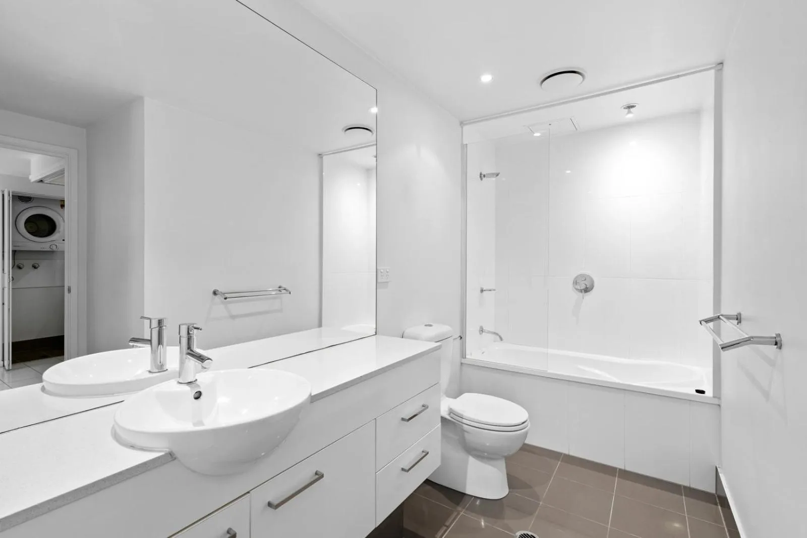 Bathroom in Harbour Quays Apartments