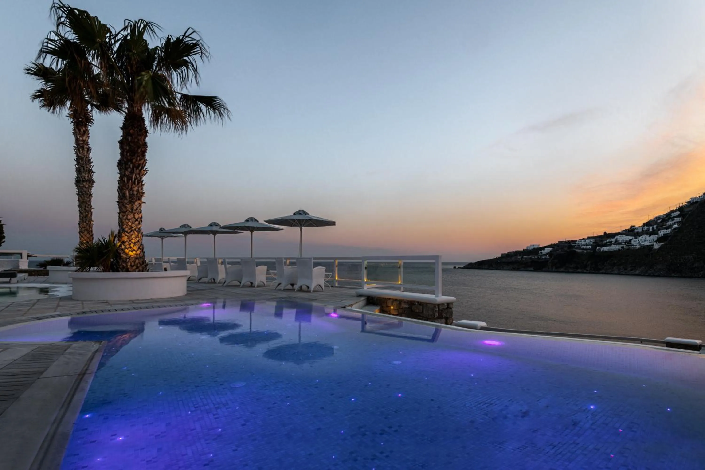 Sea view in Nissaki Boutique Hotel