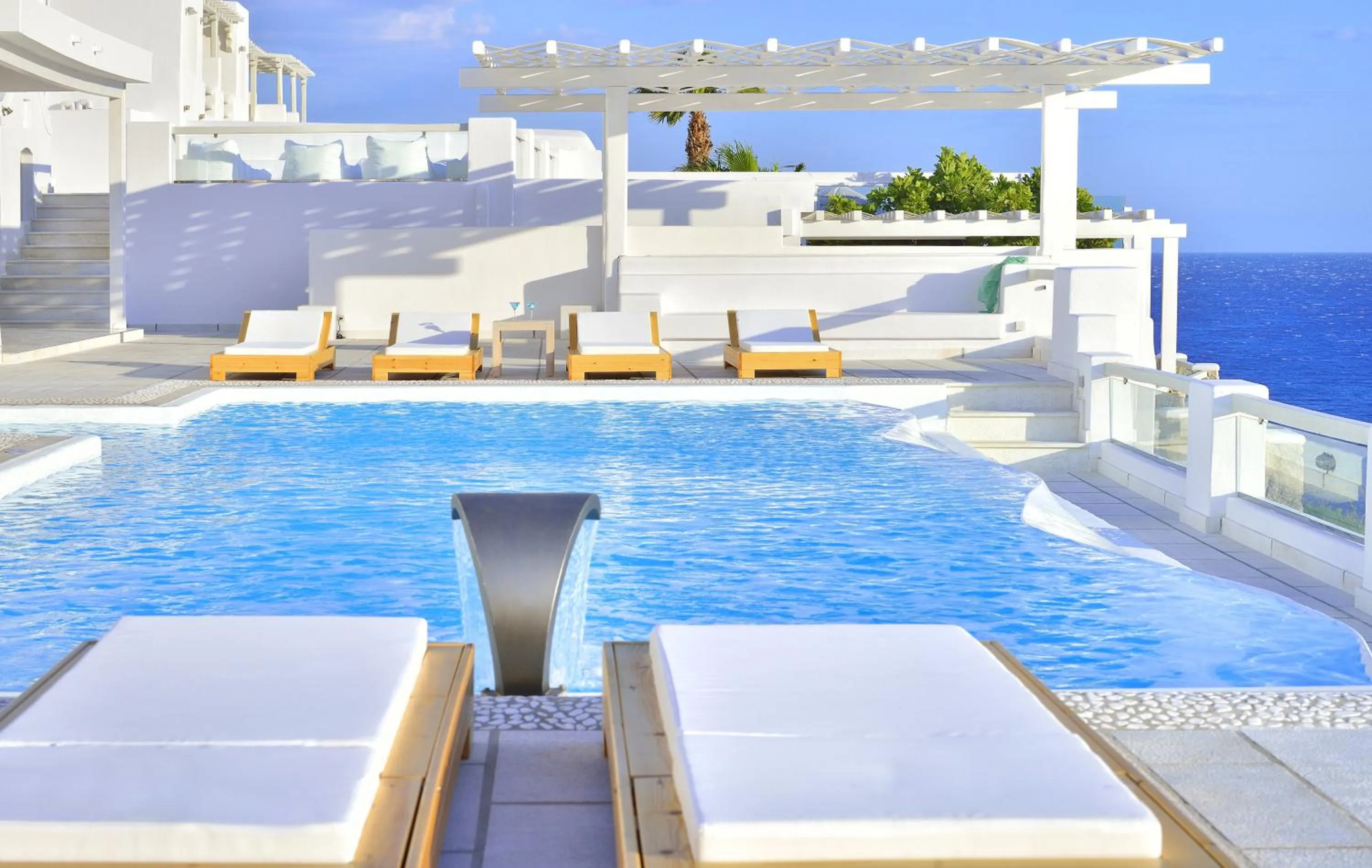 Swimming pool in Nissaki Boutique Hotel