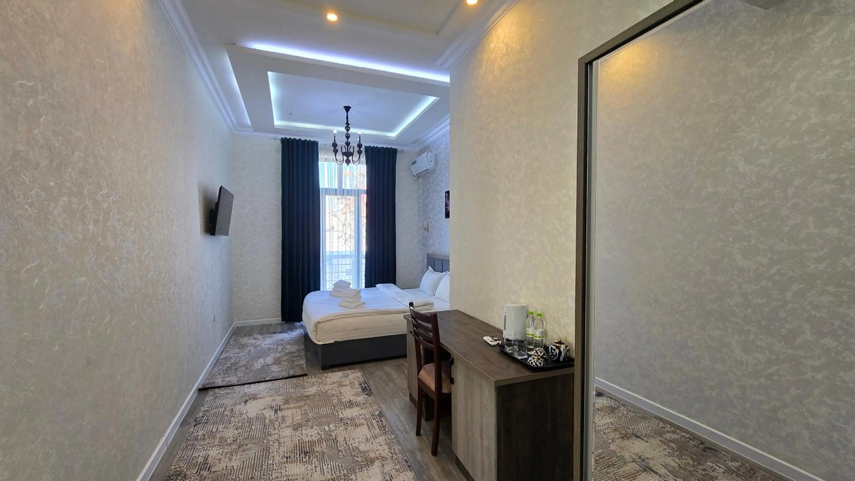 Bed in OLD STATION HOTEL