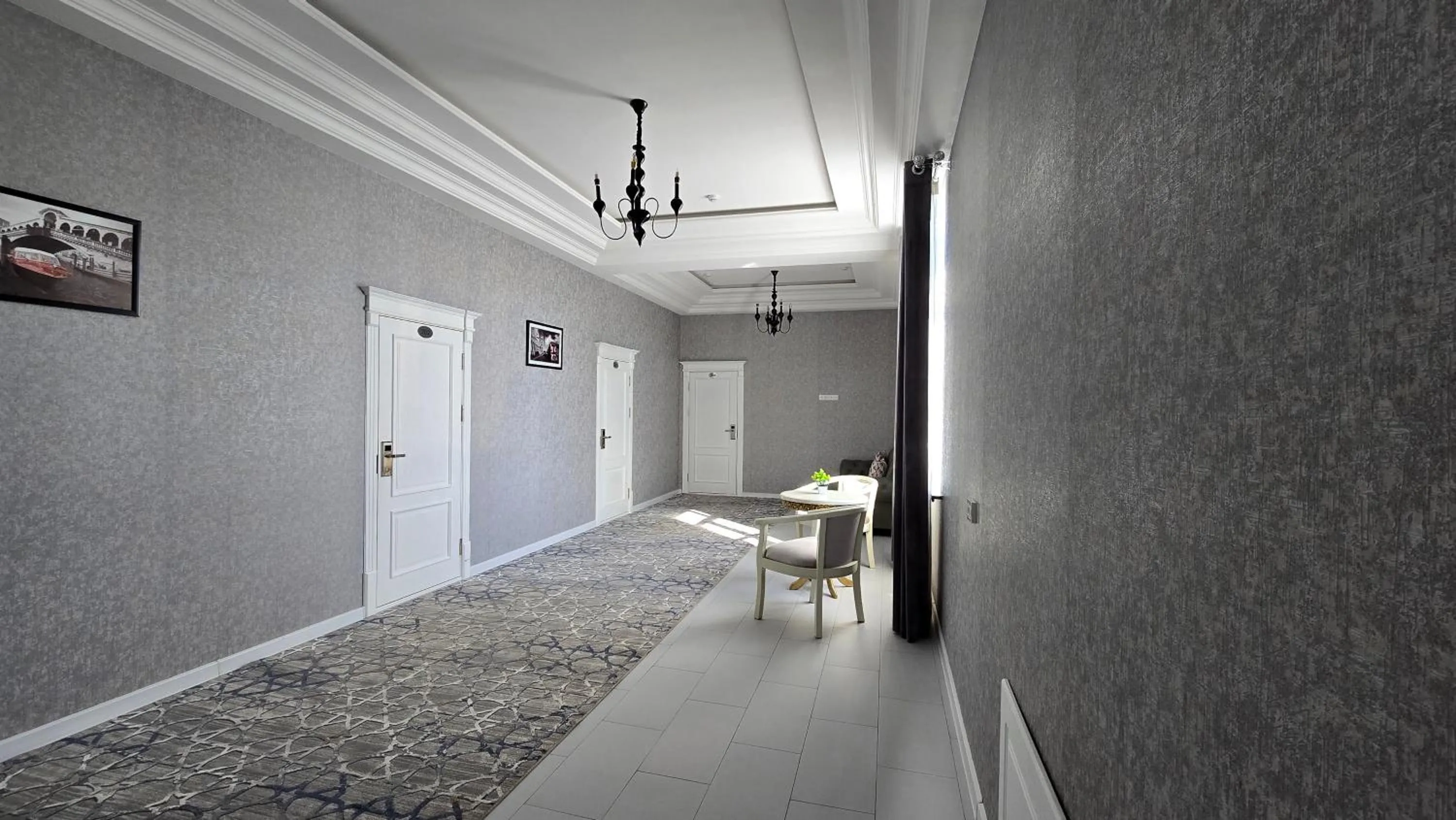 Seating area in OLD STATION HOTEL