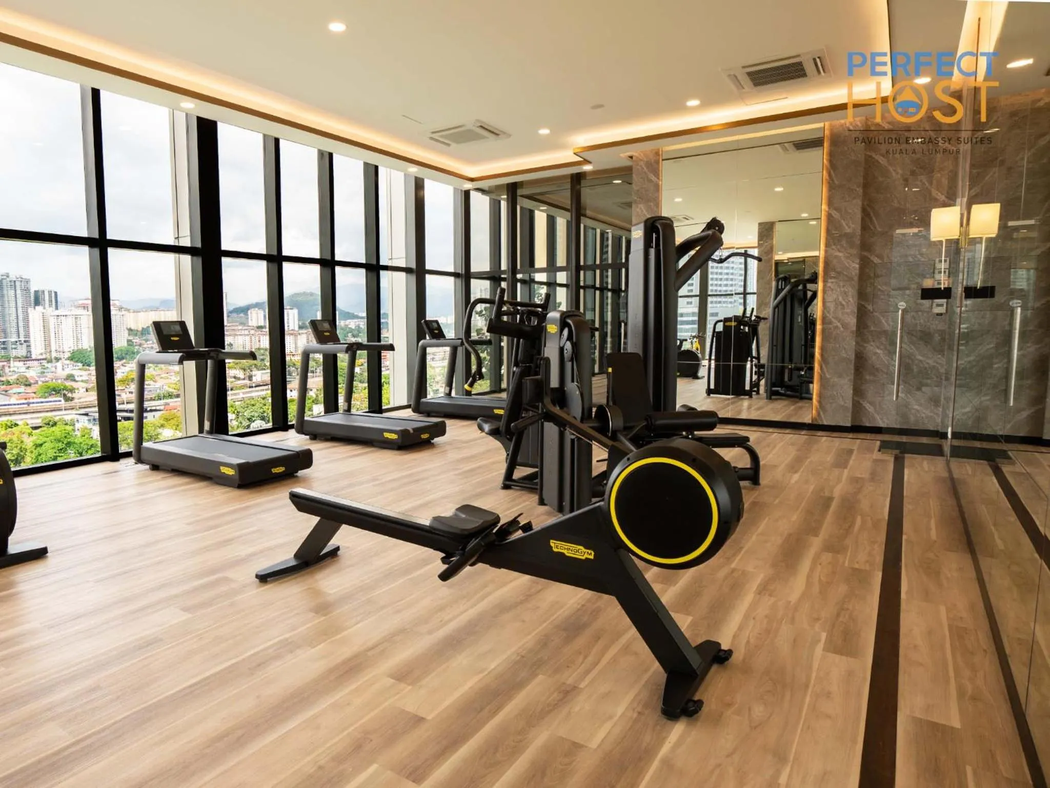 Fitness centre/facilities in Pavilion Embassy Suites KL by Perfect Host